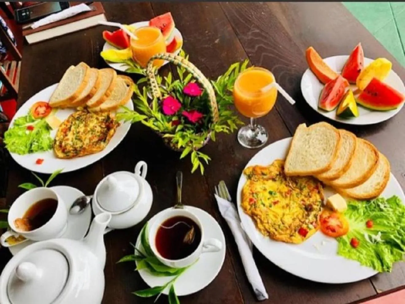 Breakfast in Ella Gap Panorama