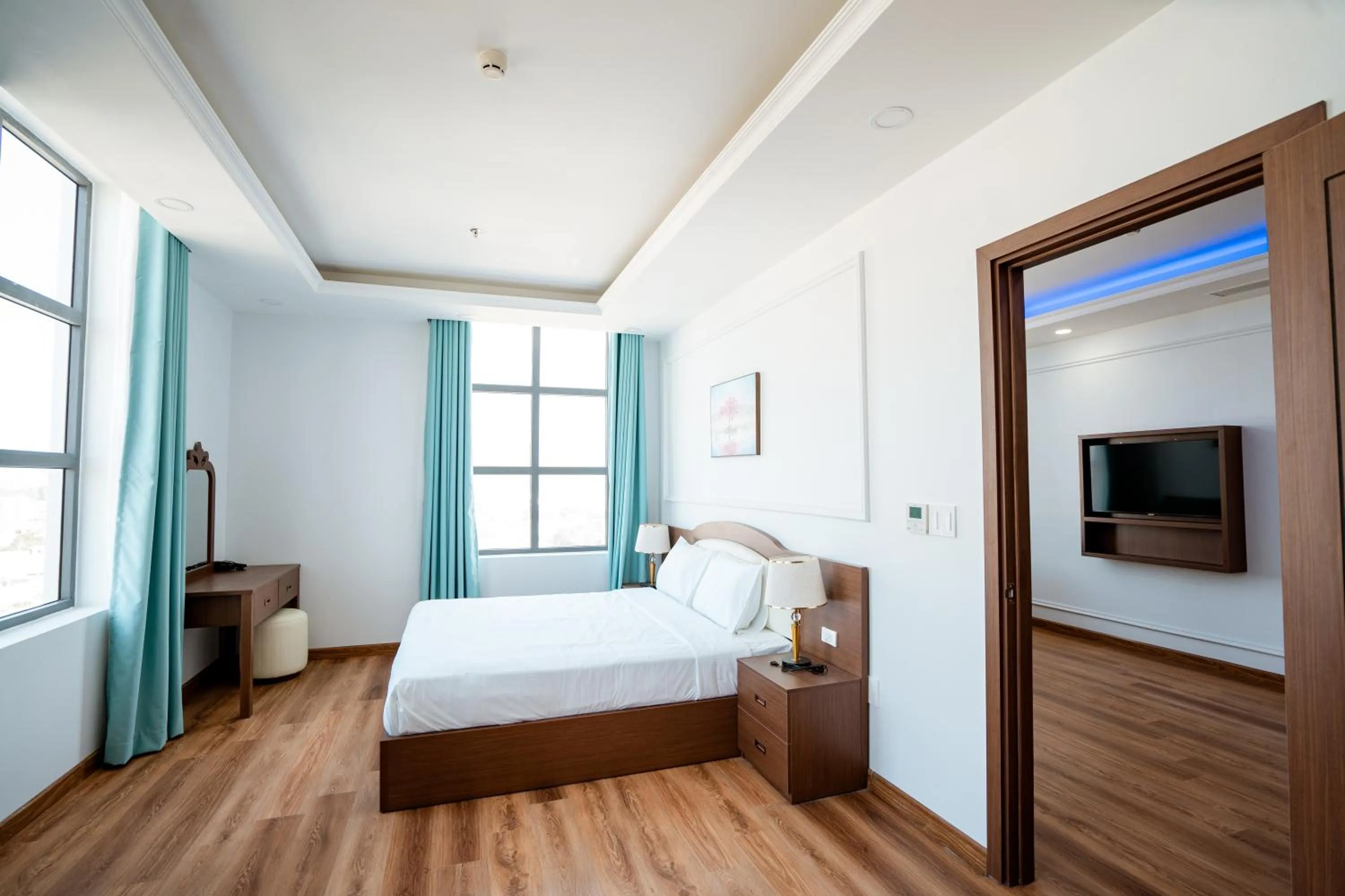 Bed in Ngoc Thu Palace