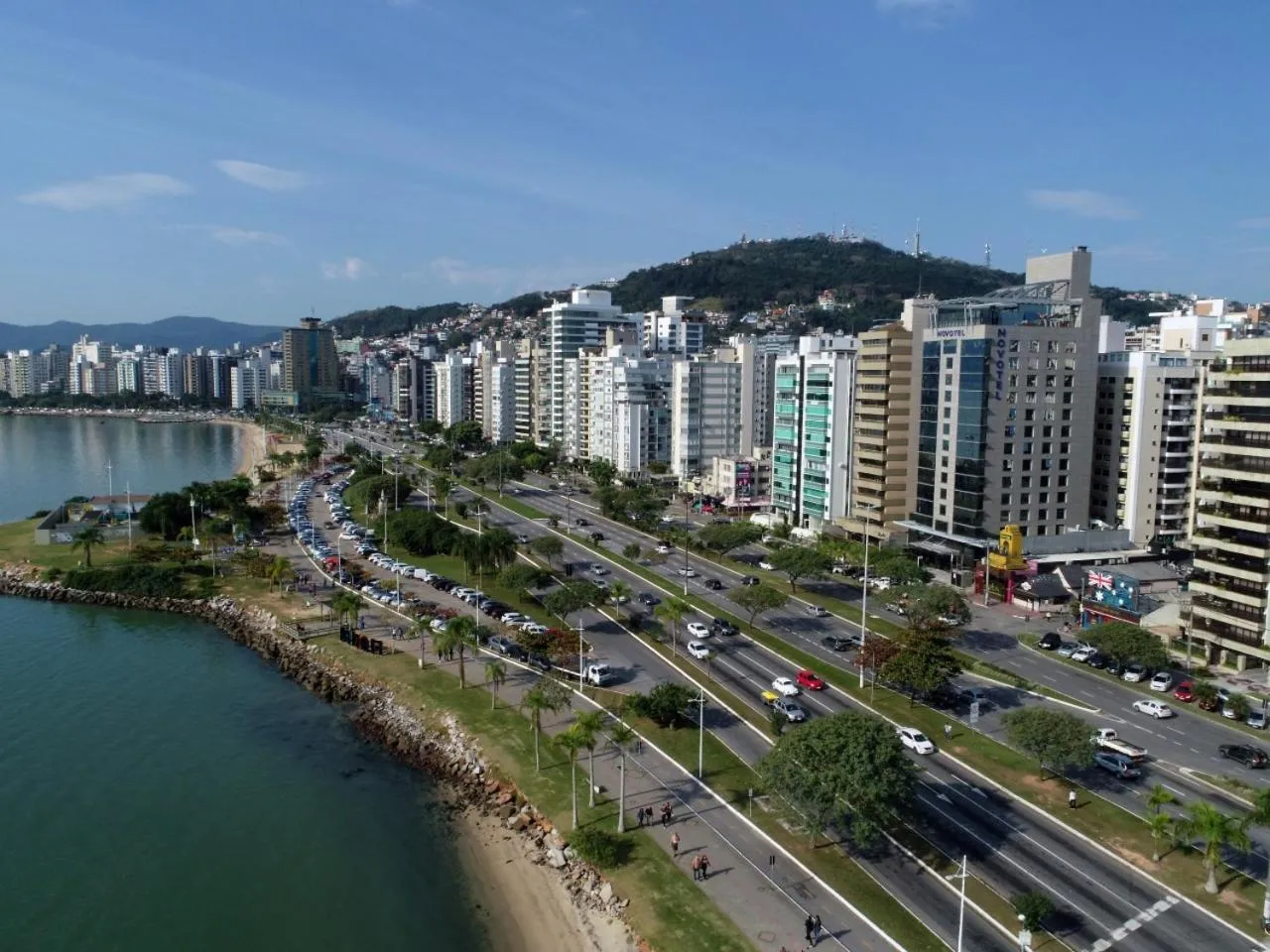 City view in Novotel Florianopolis