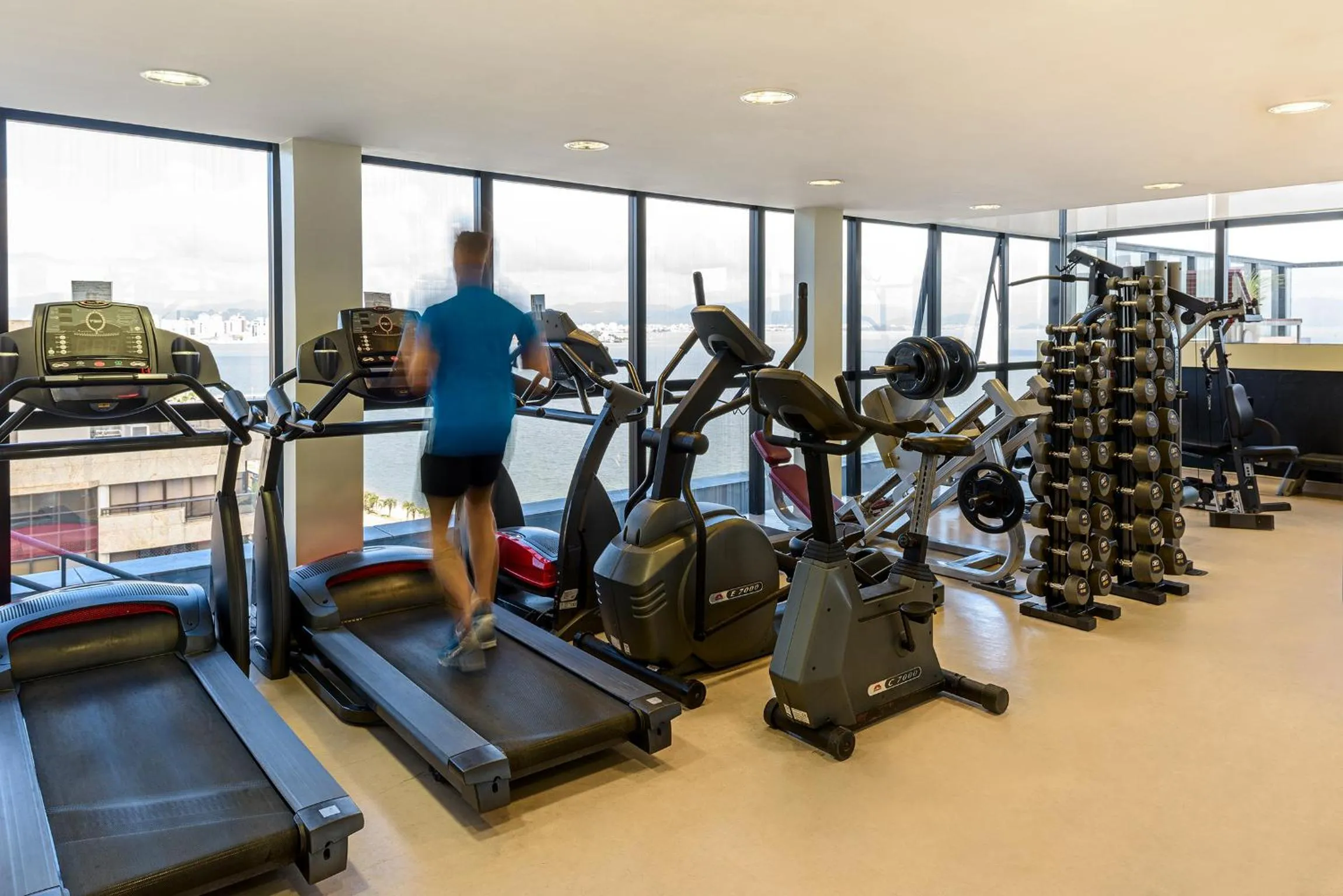 Fitness centre/facilities in Novotel Florianopolis