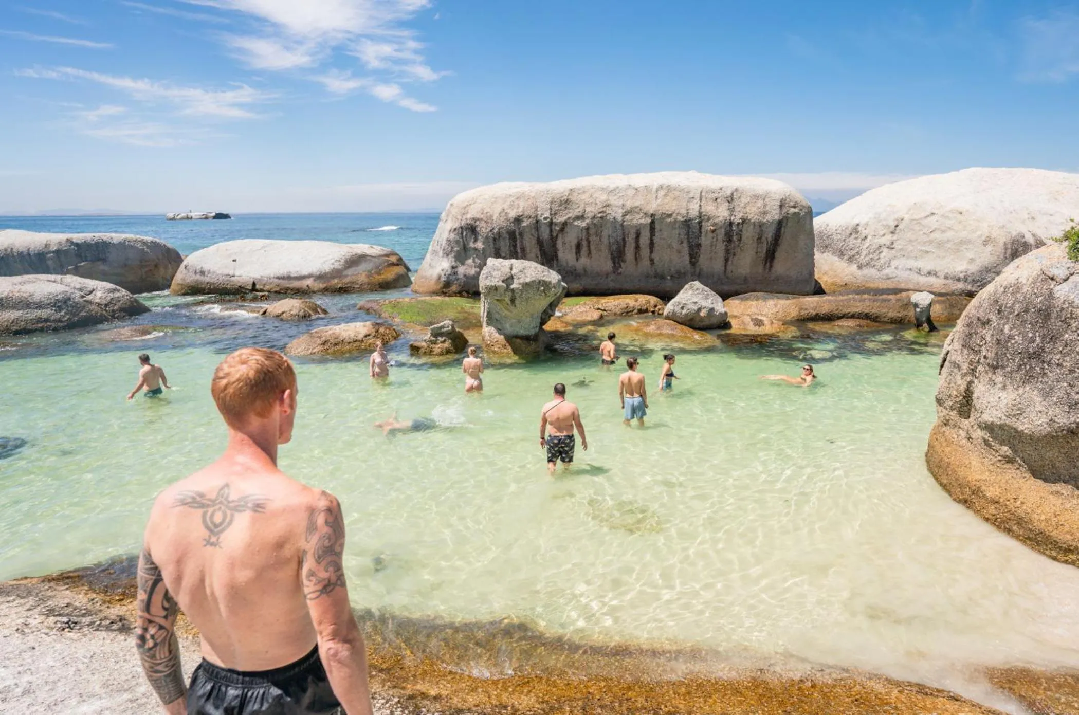 Beach in Never at Home Green Point