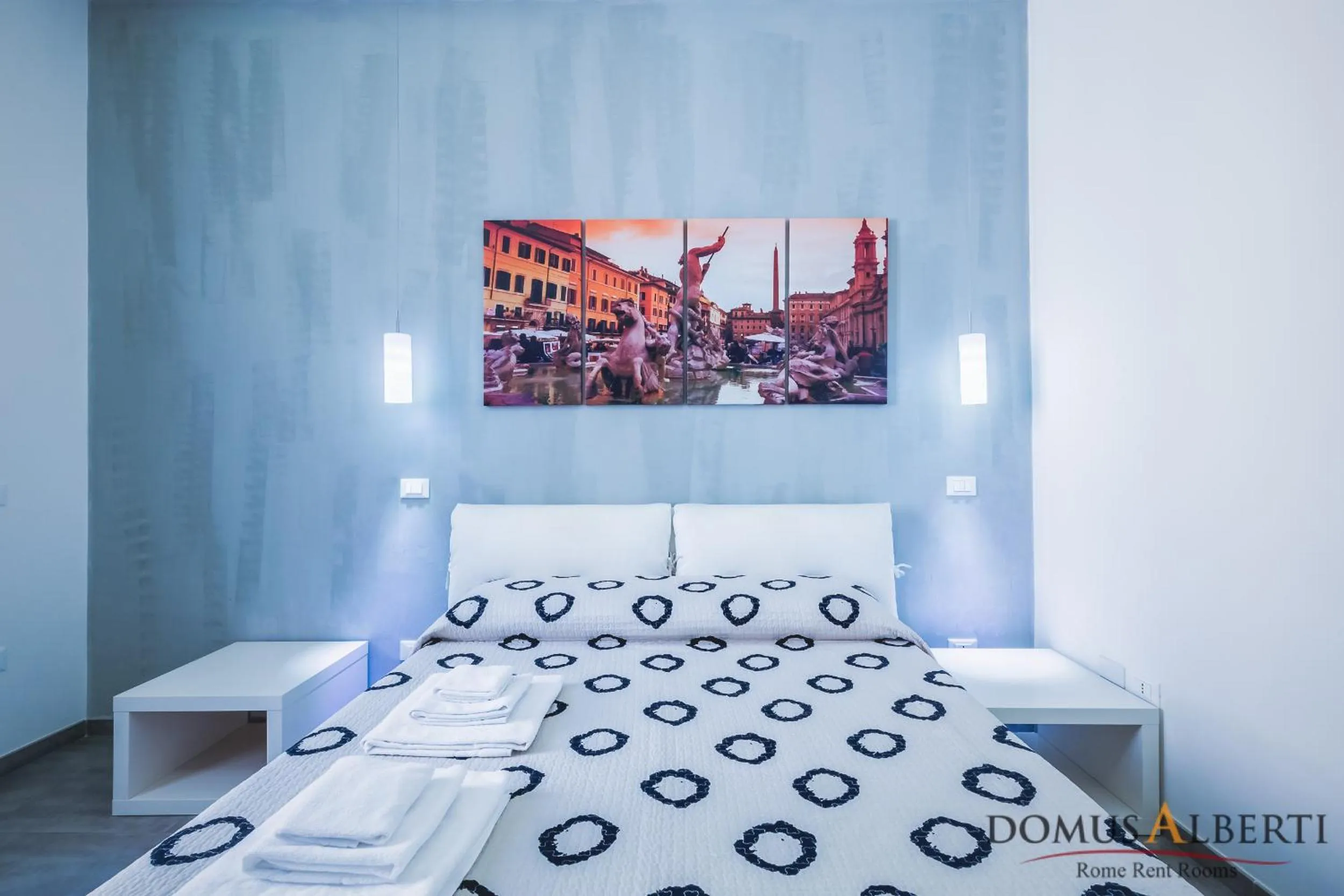 Bed in Domus Alberti Bed & Breakfast