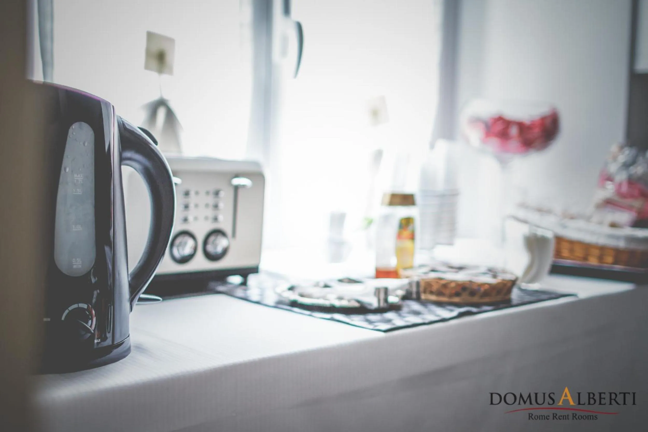 Food and drinks in Domus Alberti Bed & Breakfast