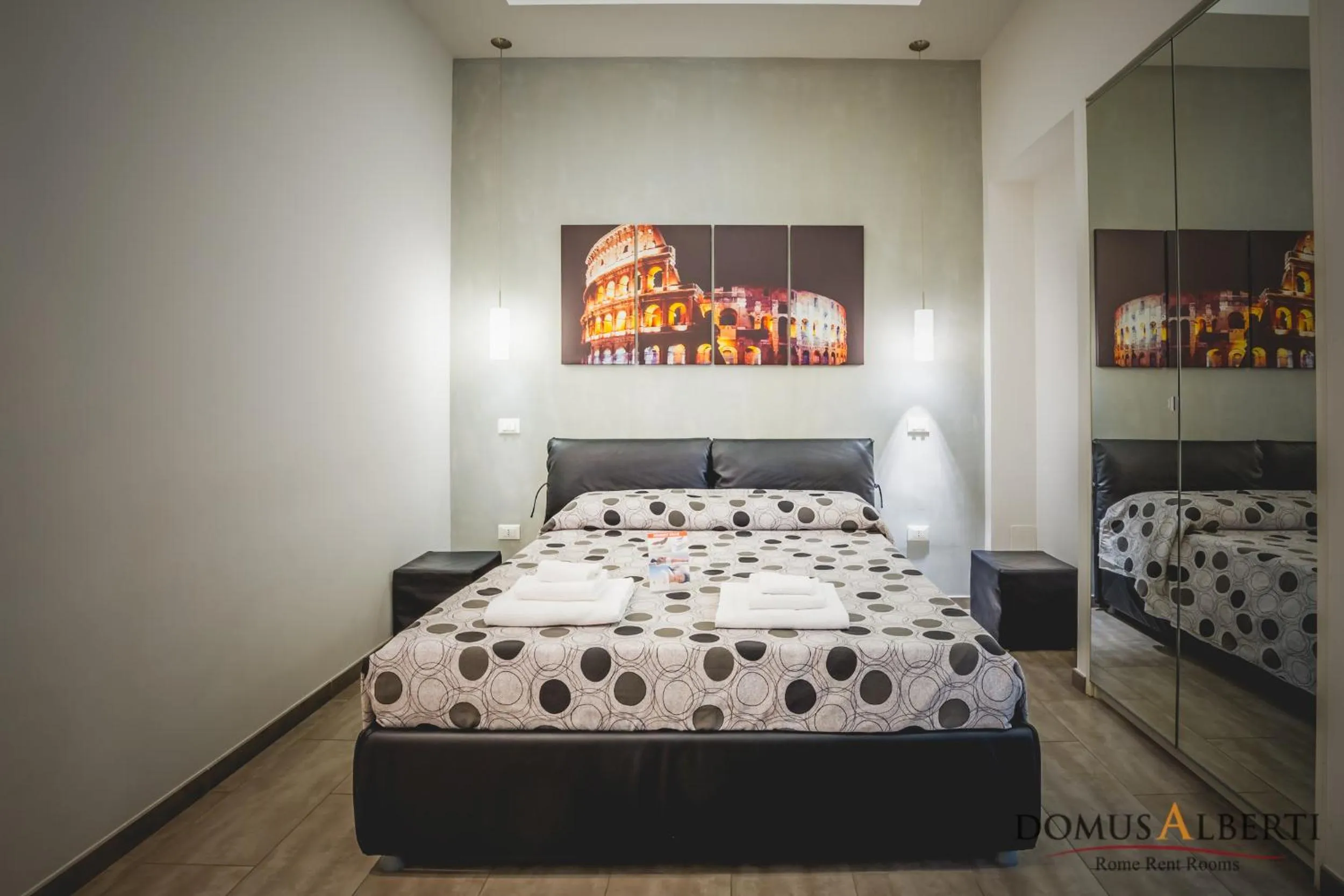 Bed in Domus Alberti Bed & Breakfast