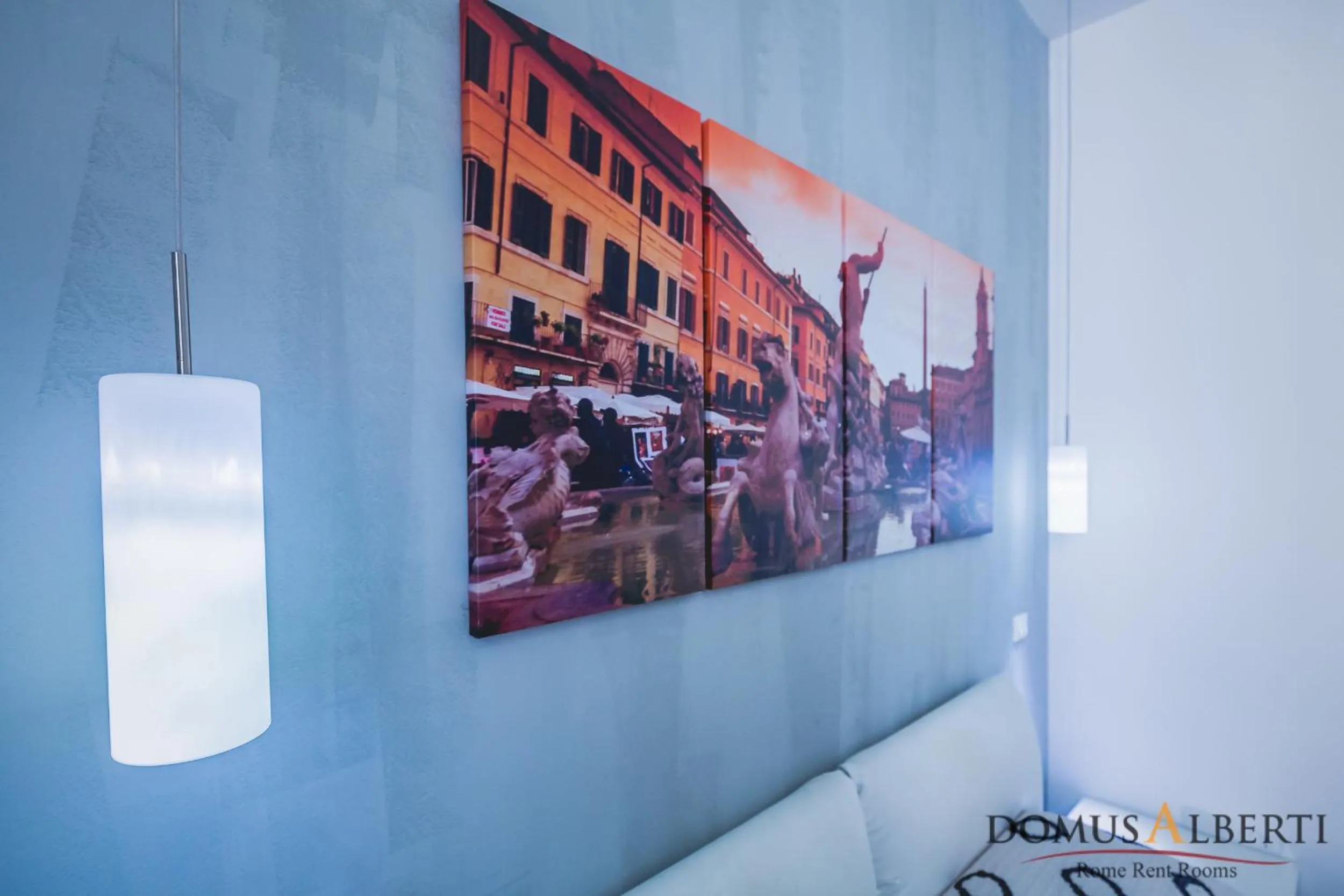 Decorative detail in Domus Alberti Bed & Breakfast