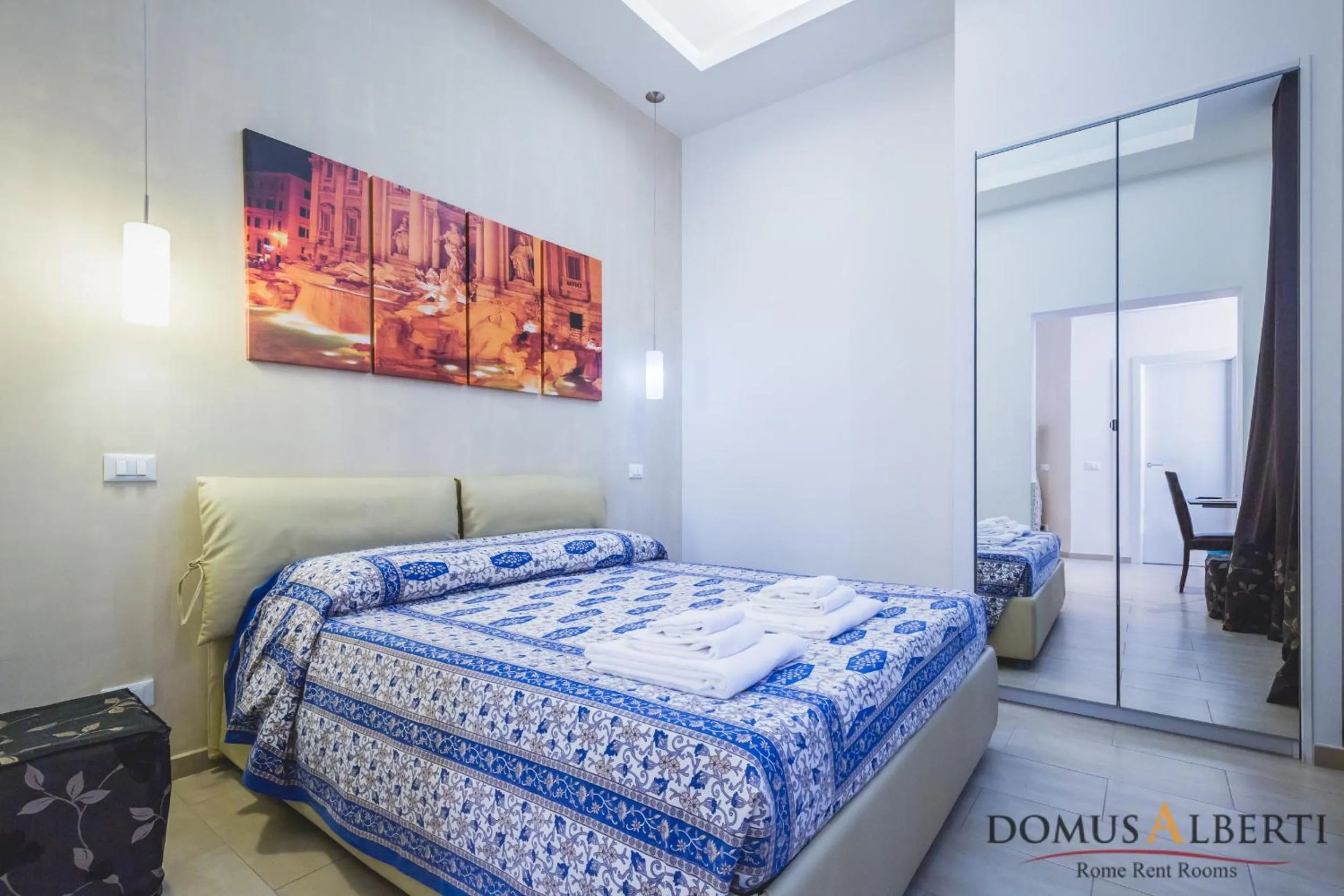 Bed in Domus Alberti Bed & Breakfast