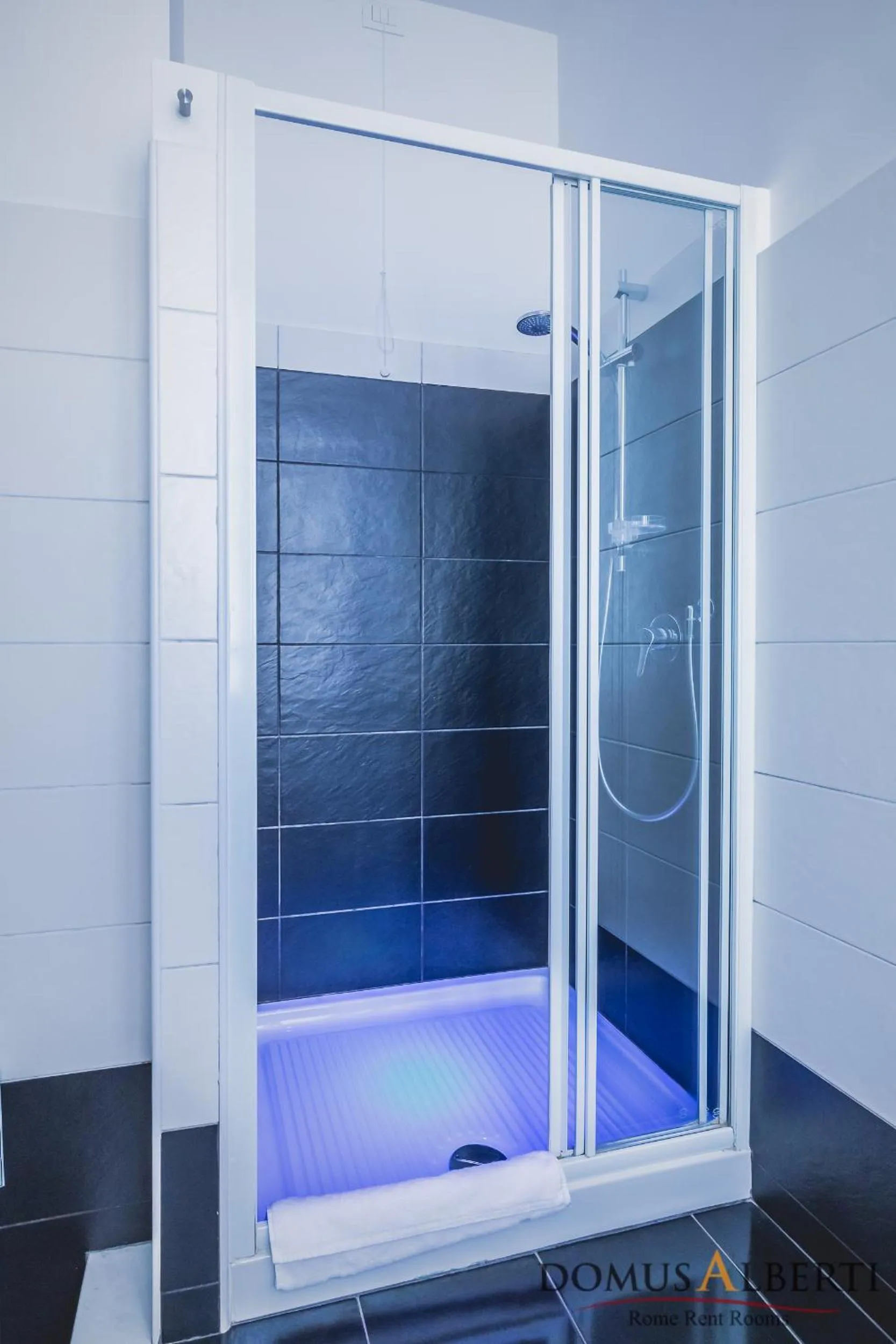 Shower in Domus Alberti Bed & Breakfast