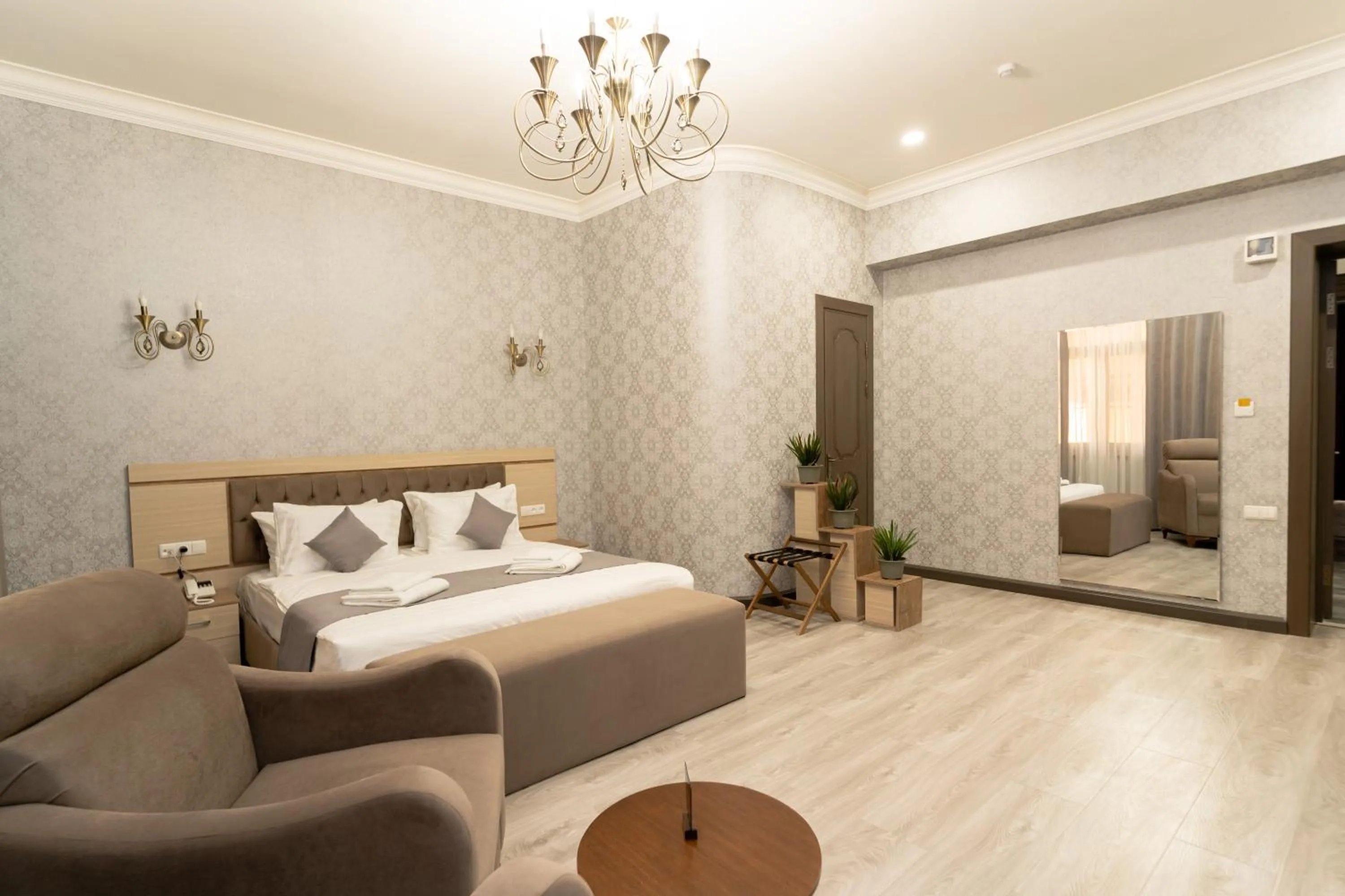 Photo of the whole room, Bed in The Heritage Tashkent