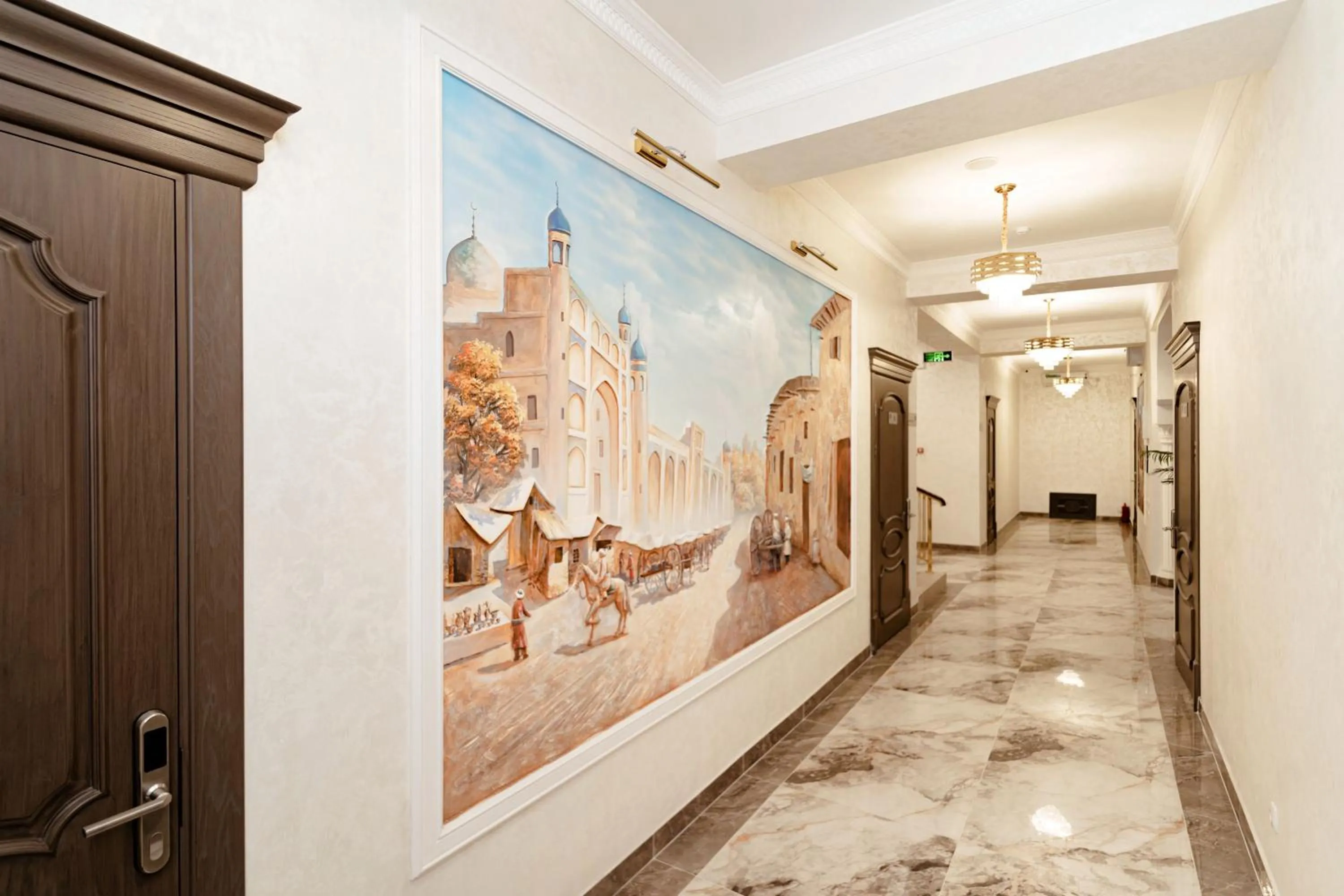 On site in The Heritage Tashkent