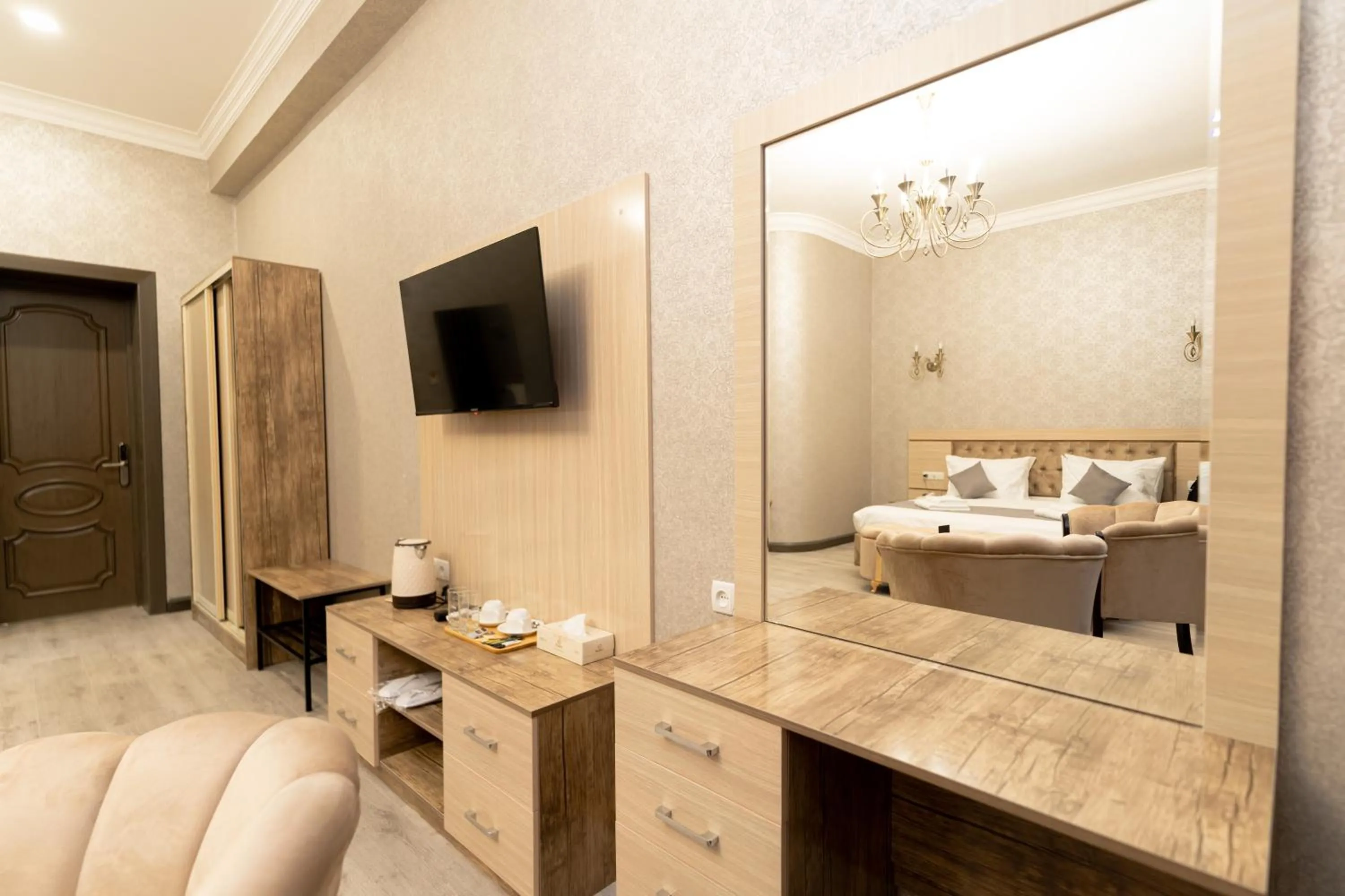 Photo of the whole room, Bed in The Heritage Tashkent