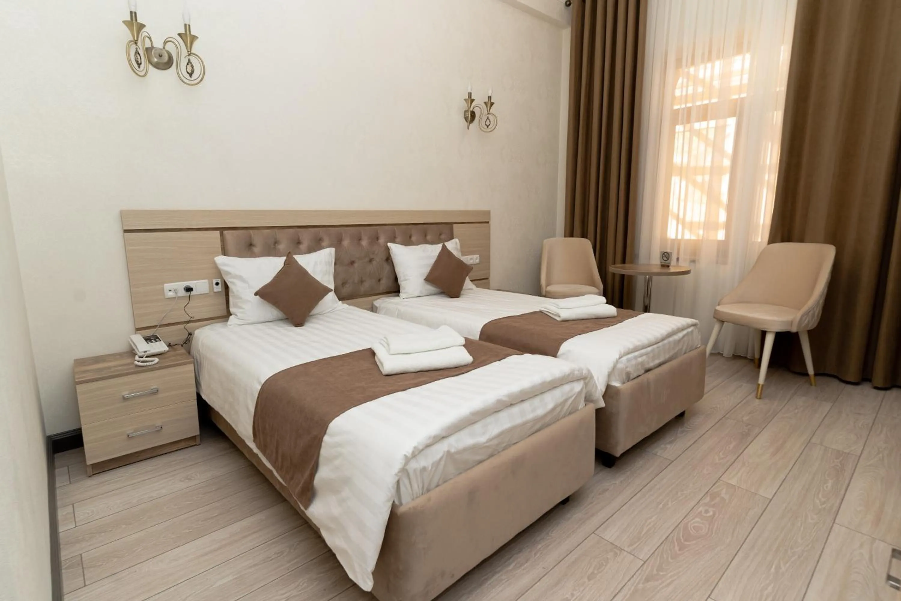 Photo of the whole room, Bed in The Heritage Tashkent