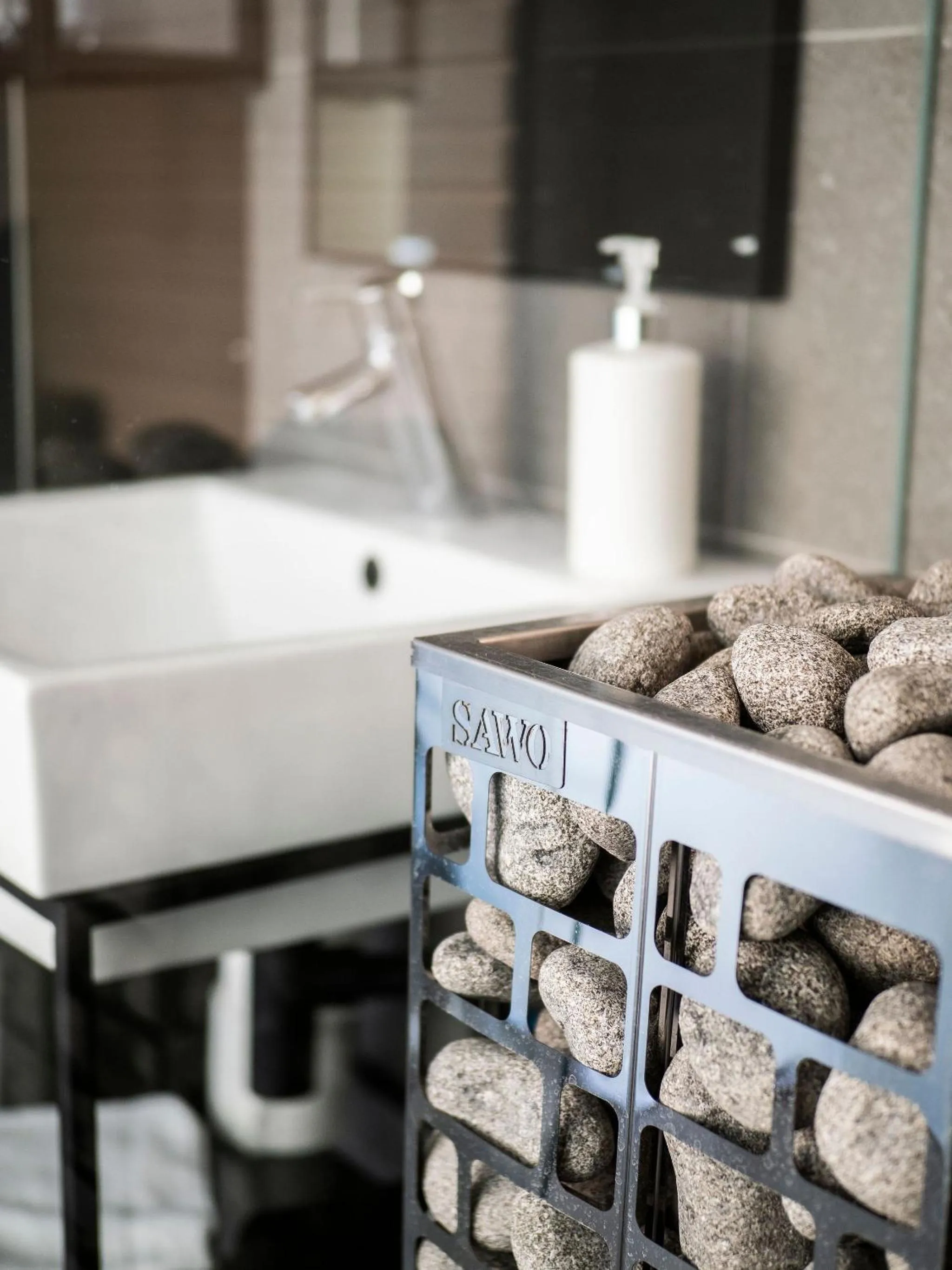 Sauna in Loft Hotel Rauma