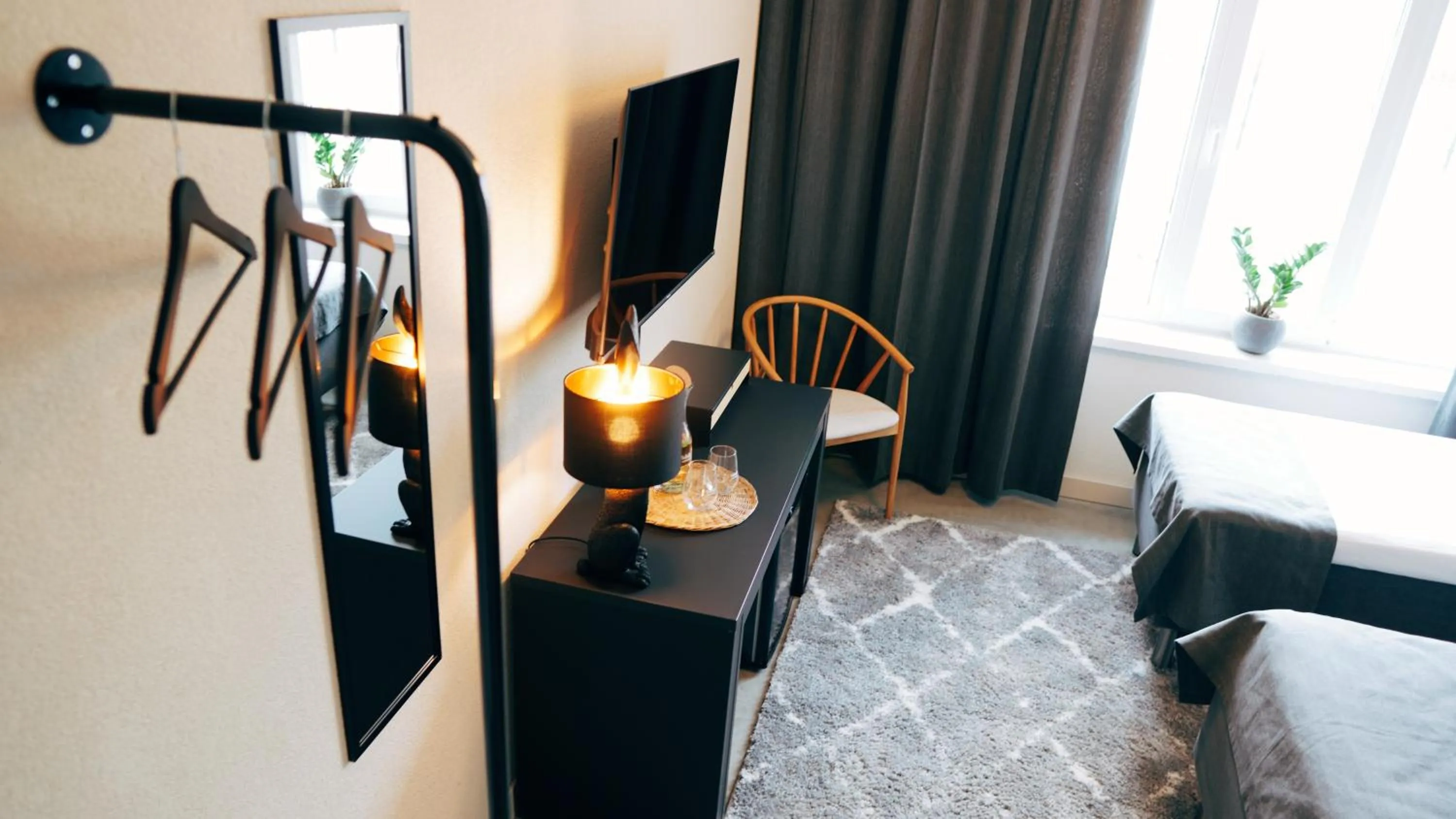 Bedroom, Bed in Loft Hotel Rauma