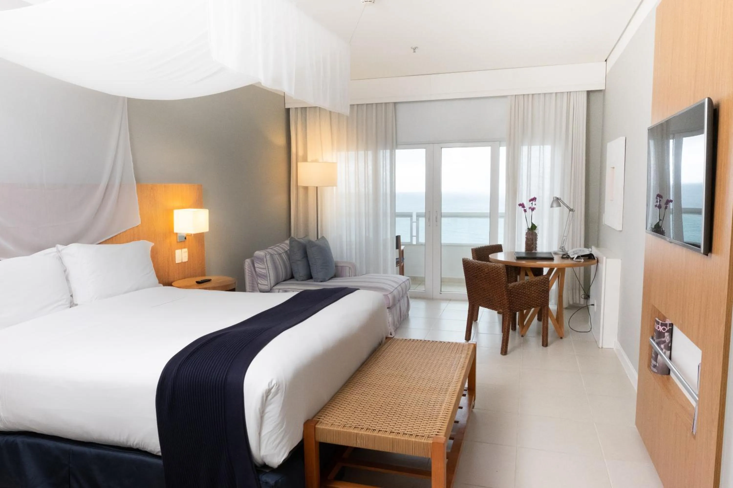 Property building, Bed in Hotel Jequitimar Guaruja Resort & Spa by Accor - Ex Sofitel