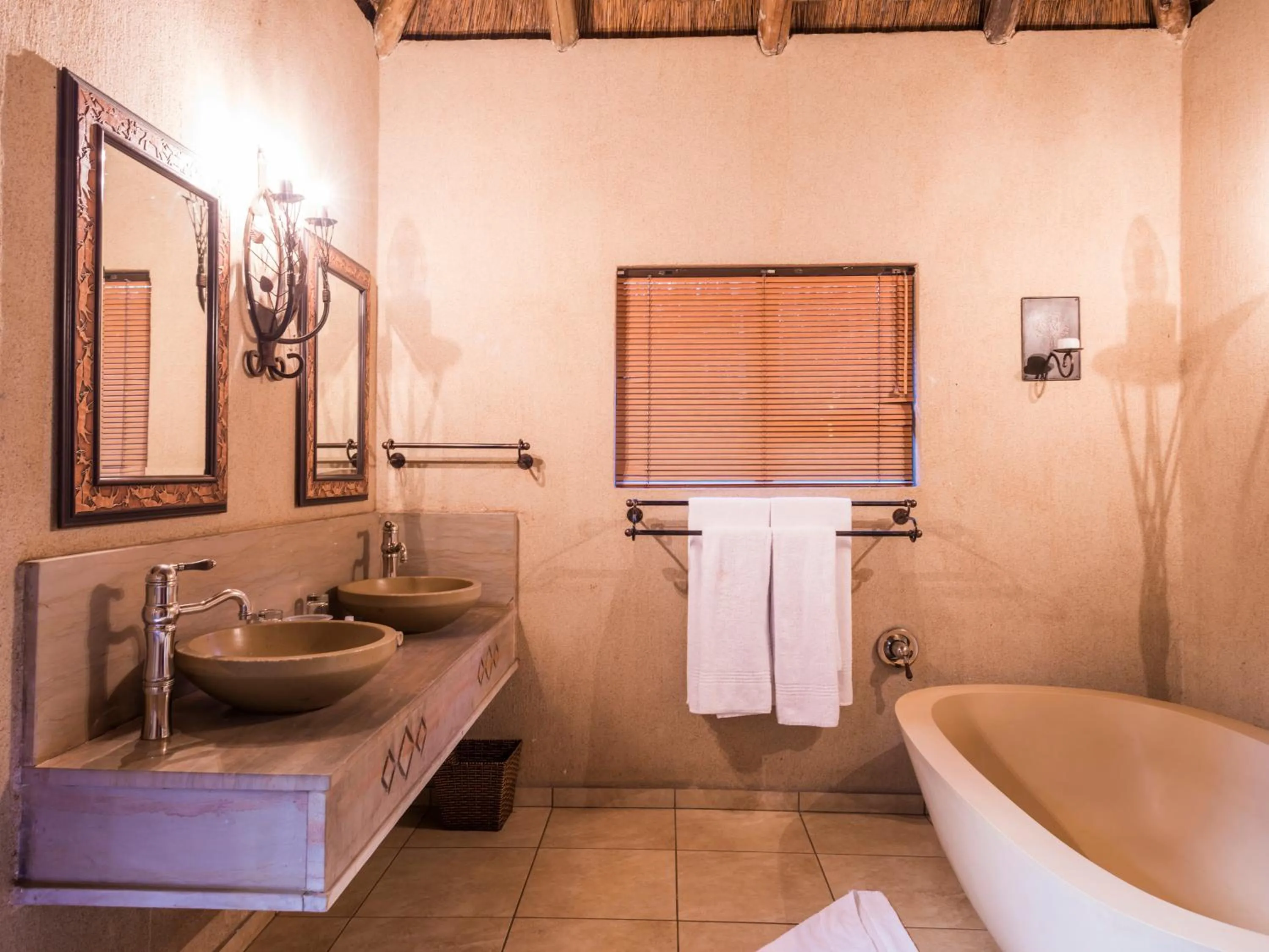 Shower in Ivory Tree Game Lodge