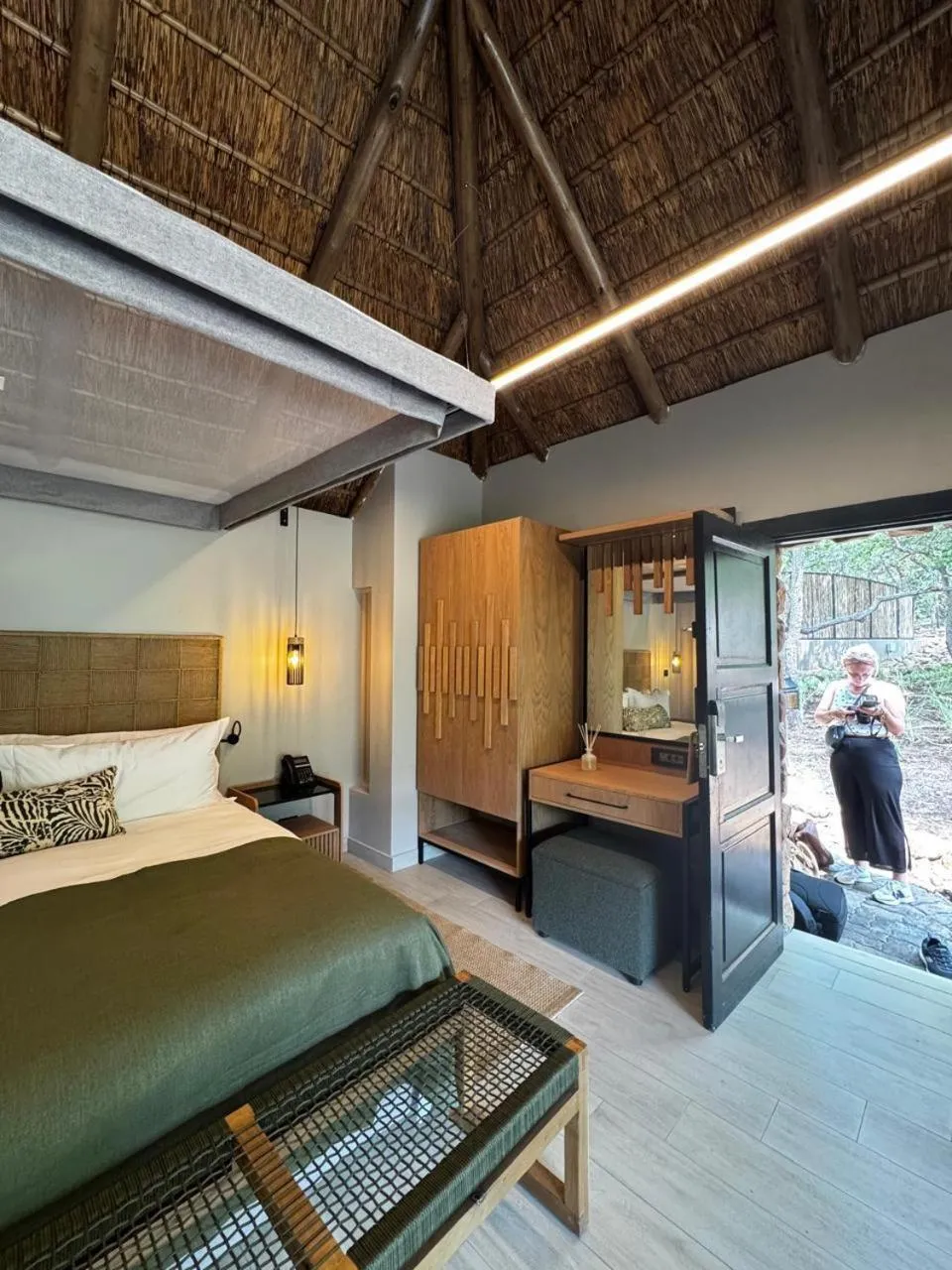 Bed in Ivory Tree Game Lodge