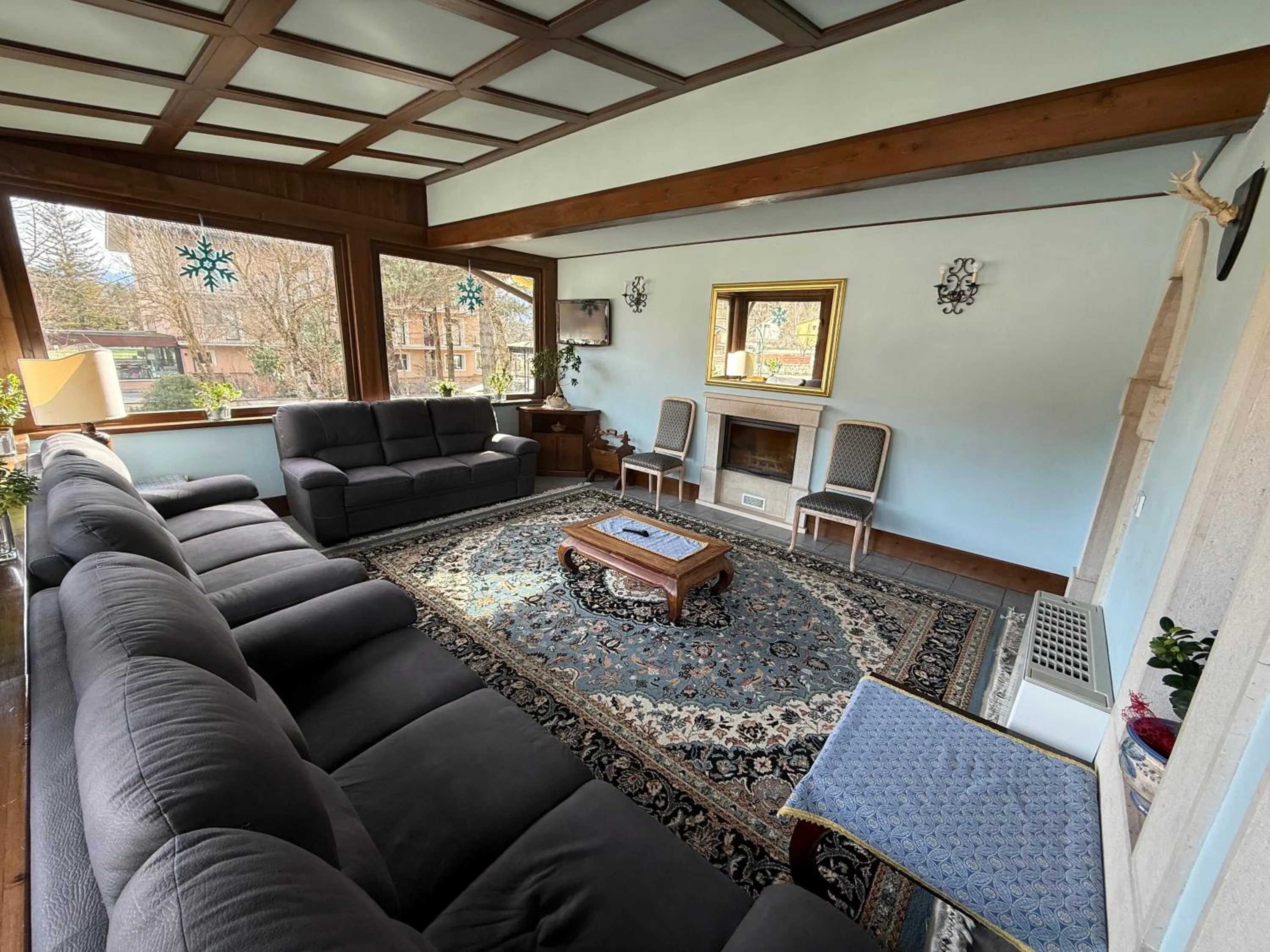 Living room in Hotel Valle dell' Oro