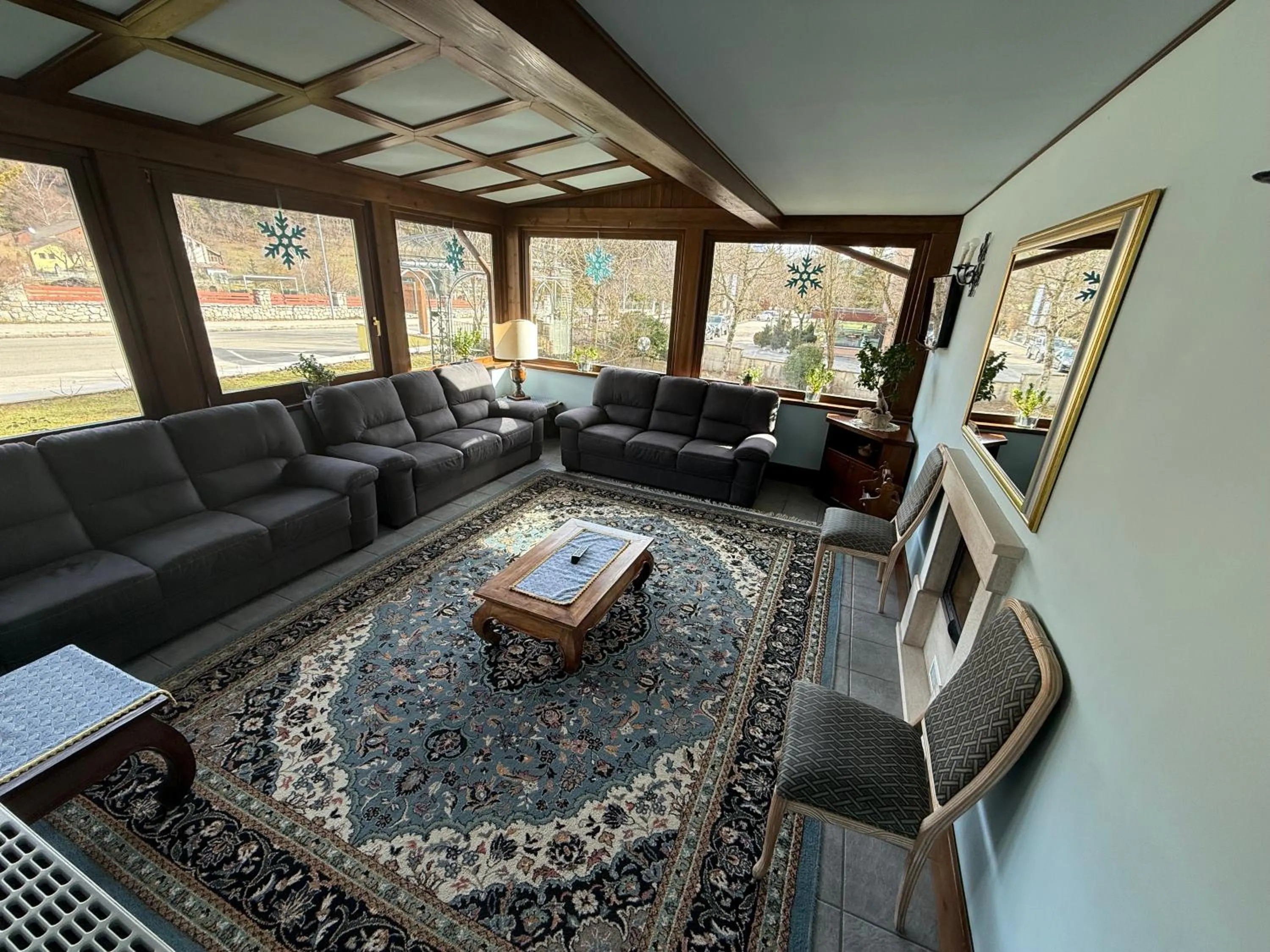 Living room in Hotel Valle dell' Oro