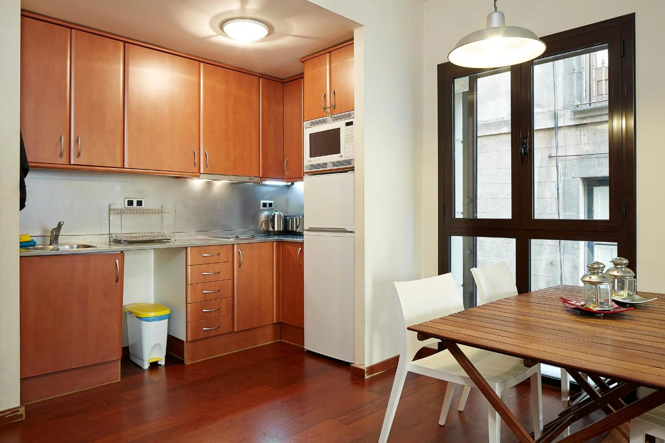 Kitchen or kitchenette in Olles Apartment
