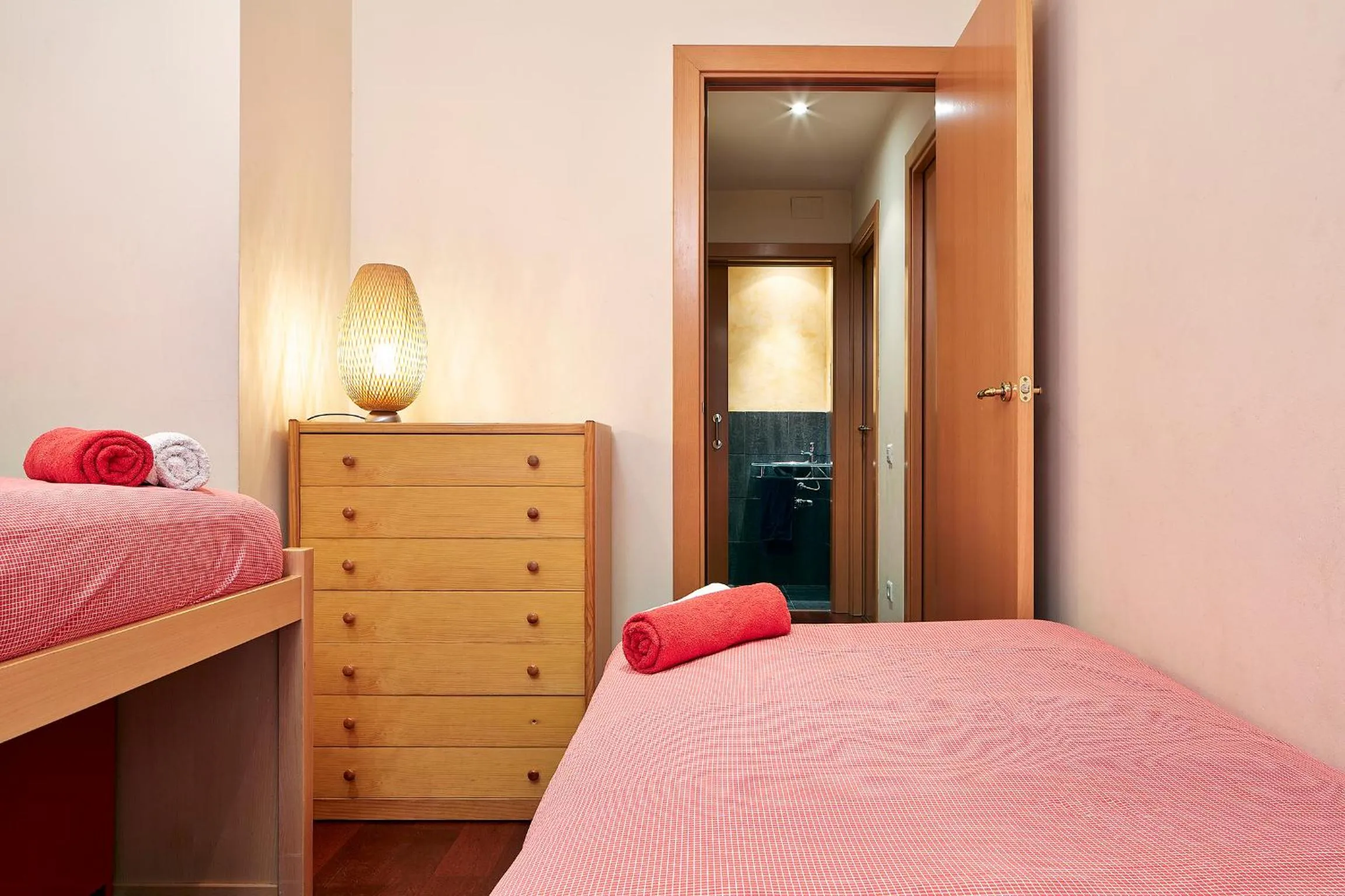 Bedroom, Bed in Olles Apartment