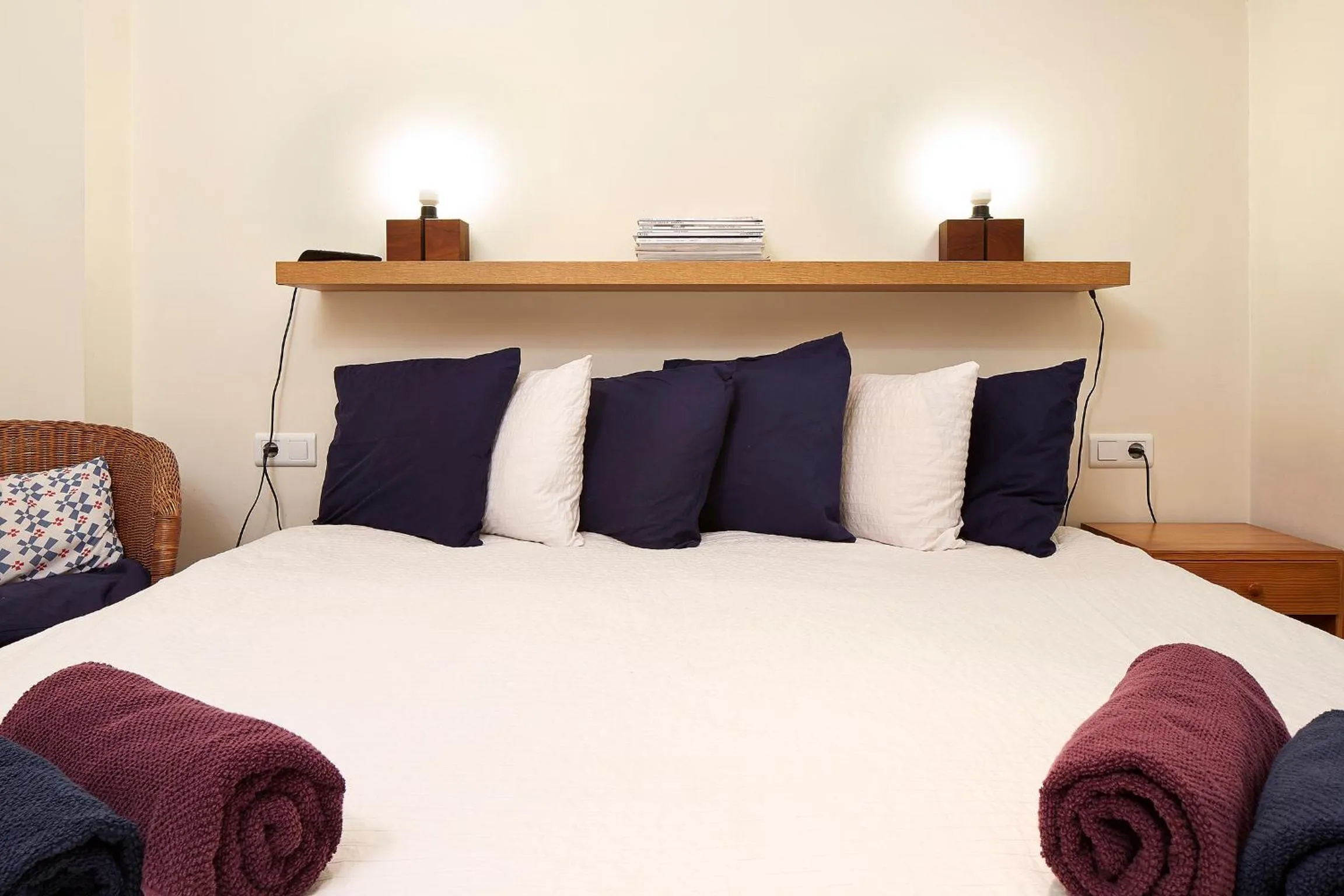 Bedroom, Bed in Olles Apartment