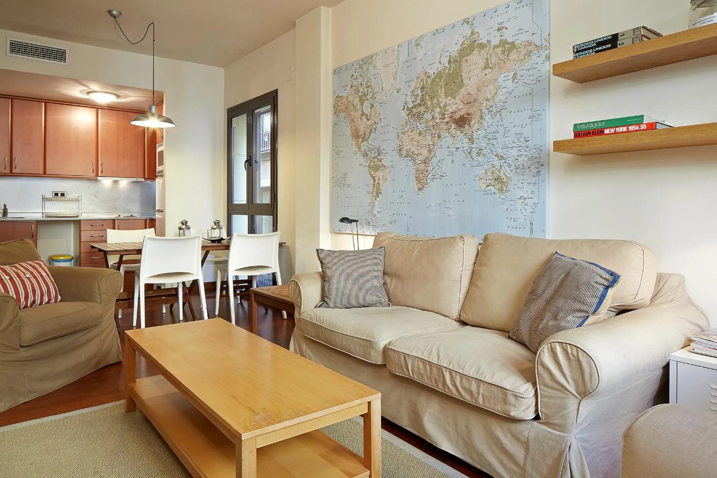 Living room in Olles Apartment