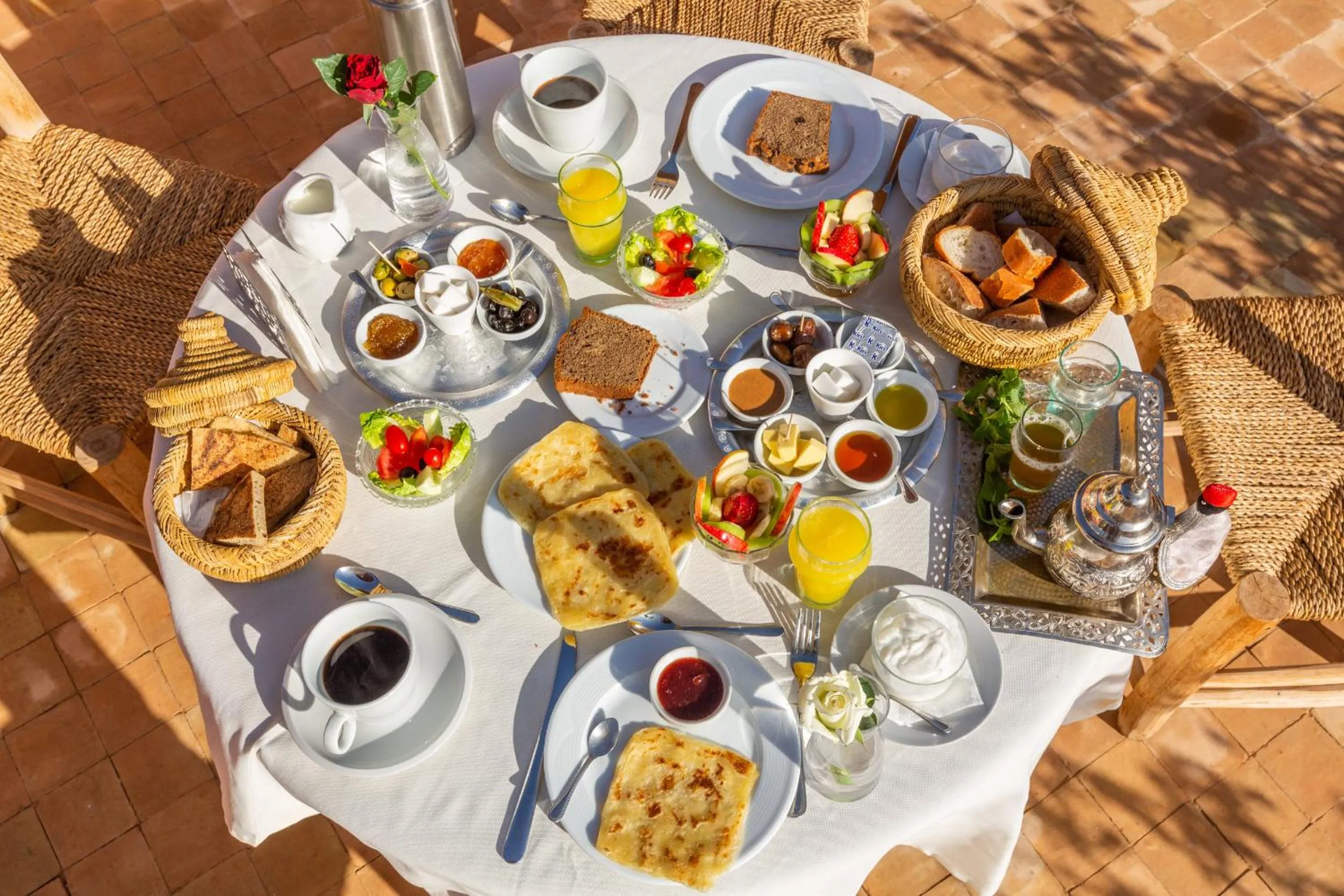 Breakfast in Riad Mama