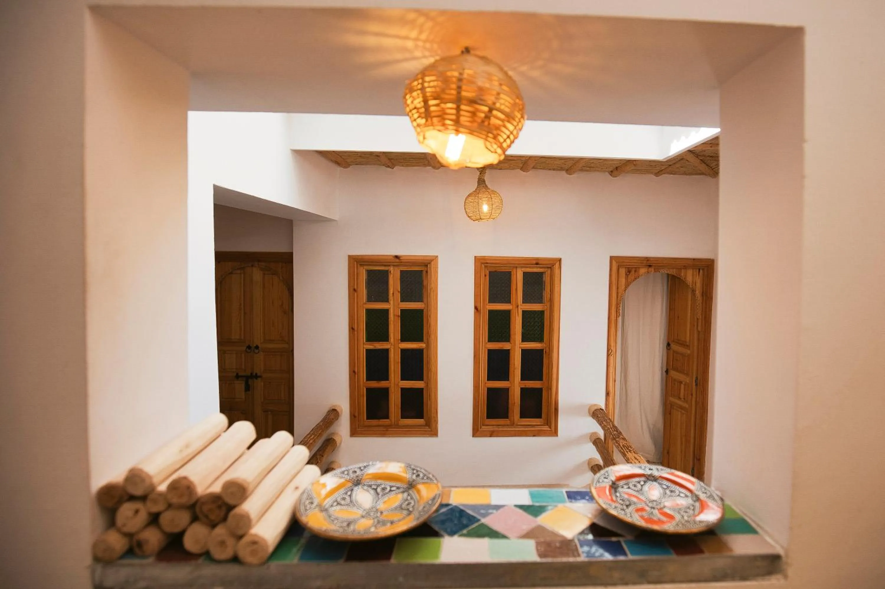 Decorative detail in Riad Mama