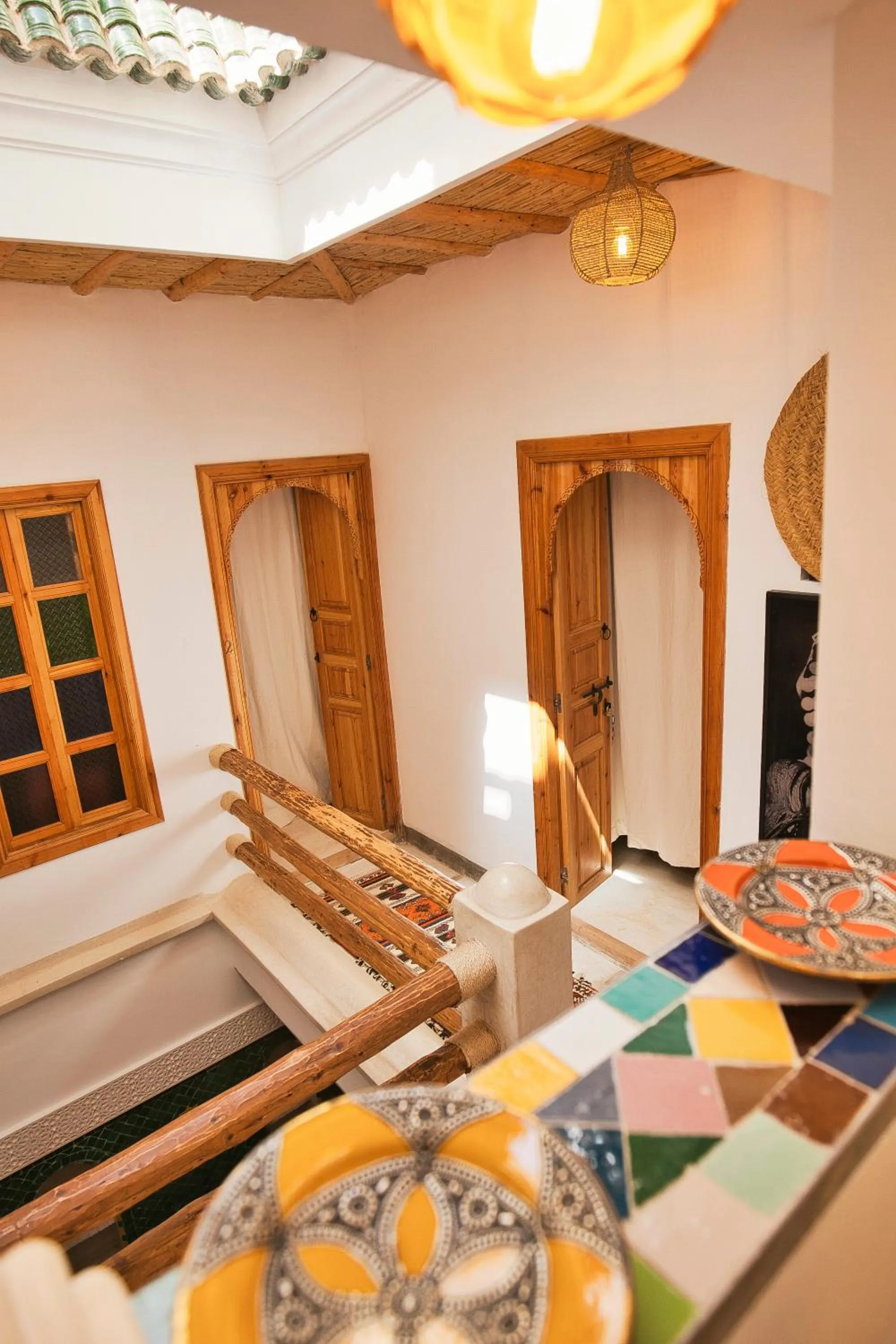 Seating area in Riad Mama