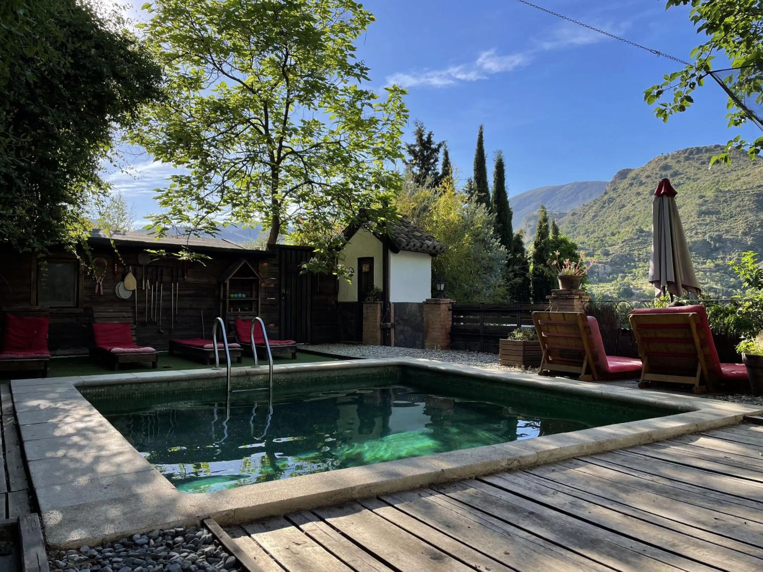 Swimming pool in Fundalucia Guesthouse