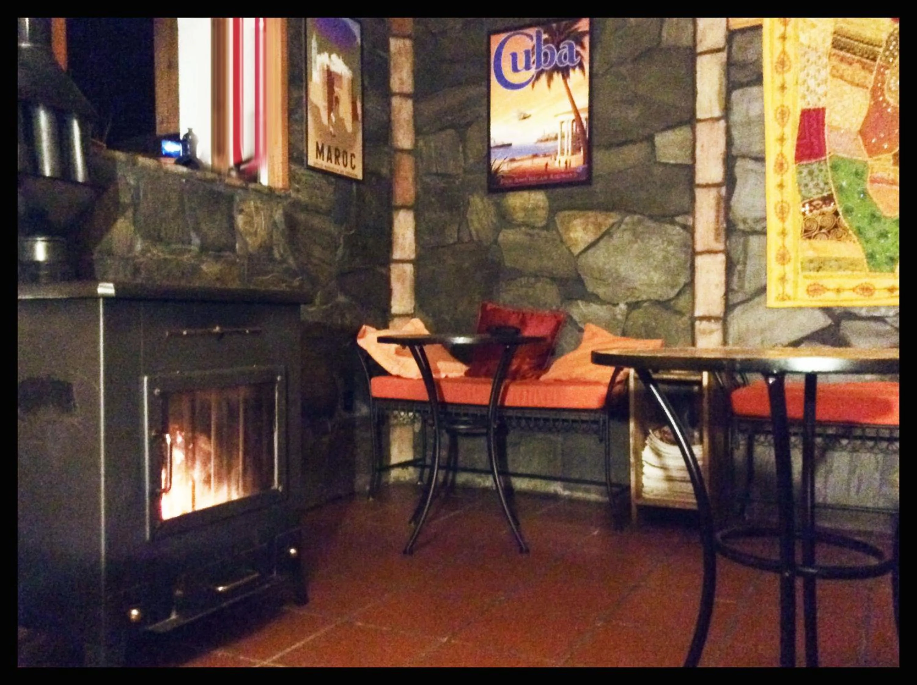 Living room in Fundalucia Guesthouse