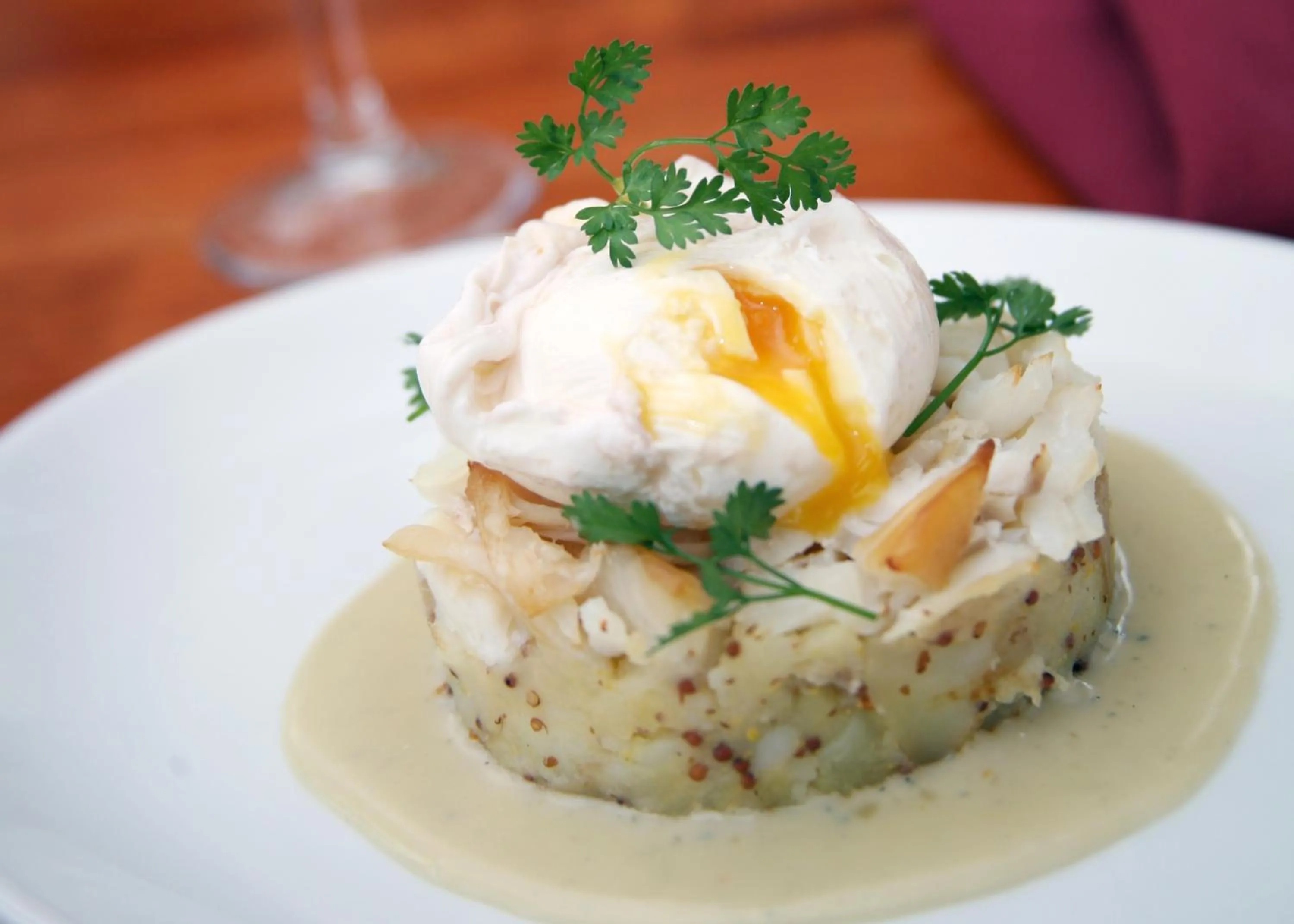 Restaurant/places to eat in The View at the White Horse Woolley Moor