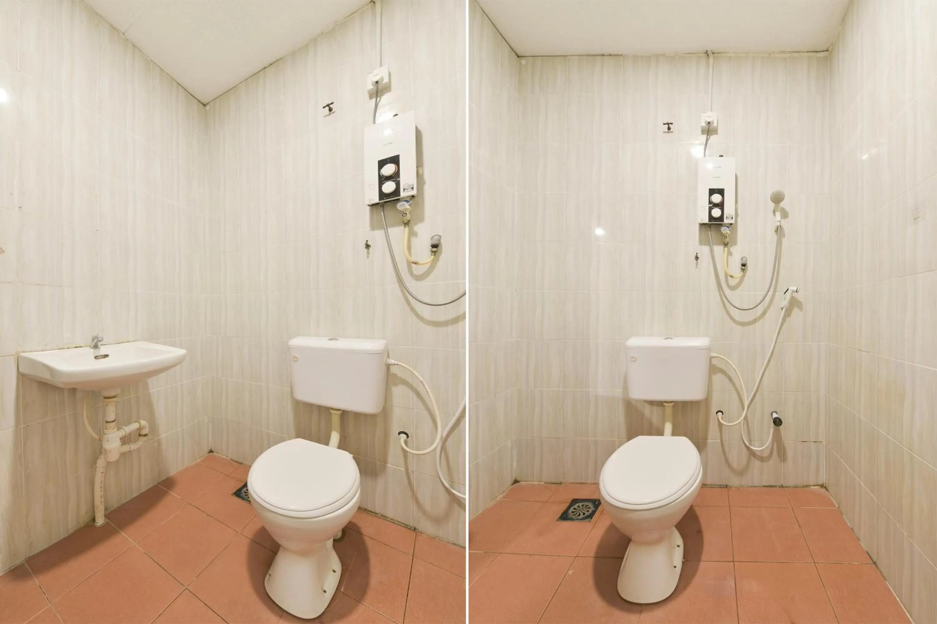 Bathroom in Hotel O Gest Inn