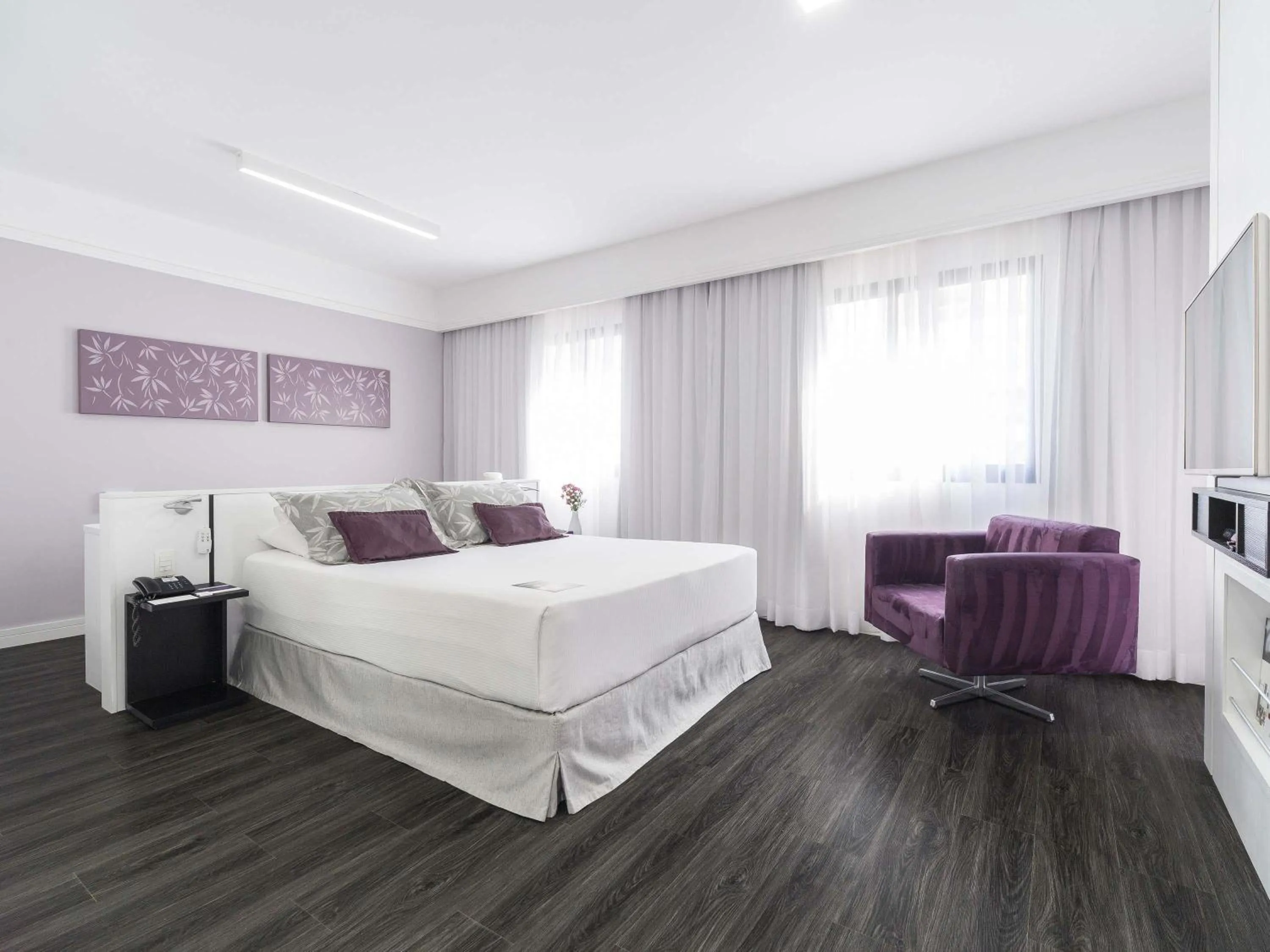 Property building, Bed in Mercure São Paulo Ibirapuera Privilege