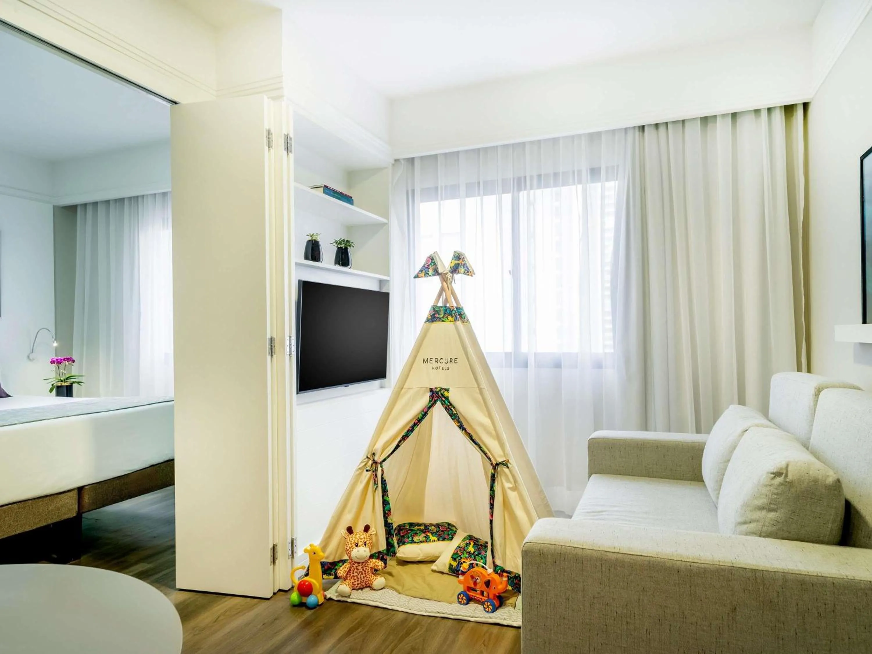 Bedroom in Mercure São Paulo Ibirapuera Privilege