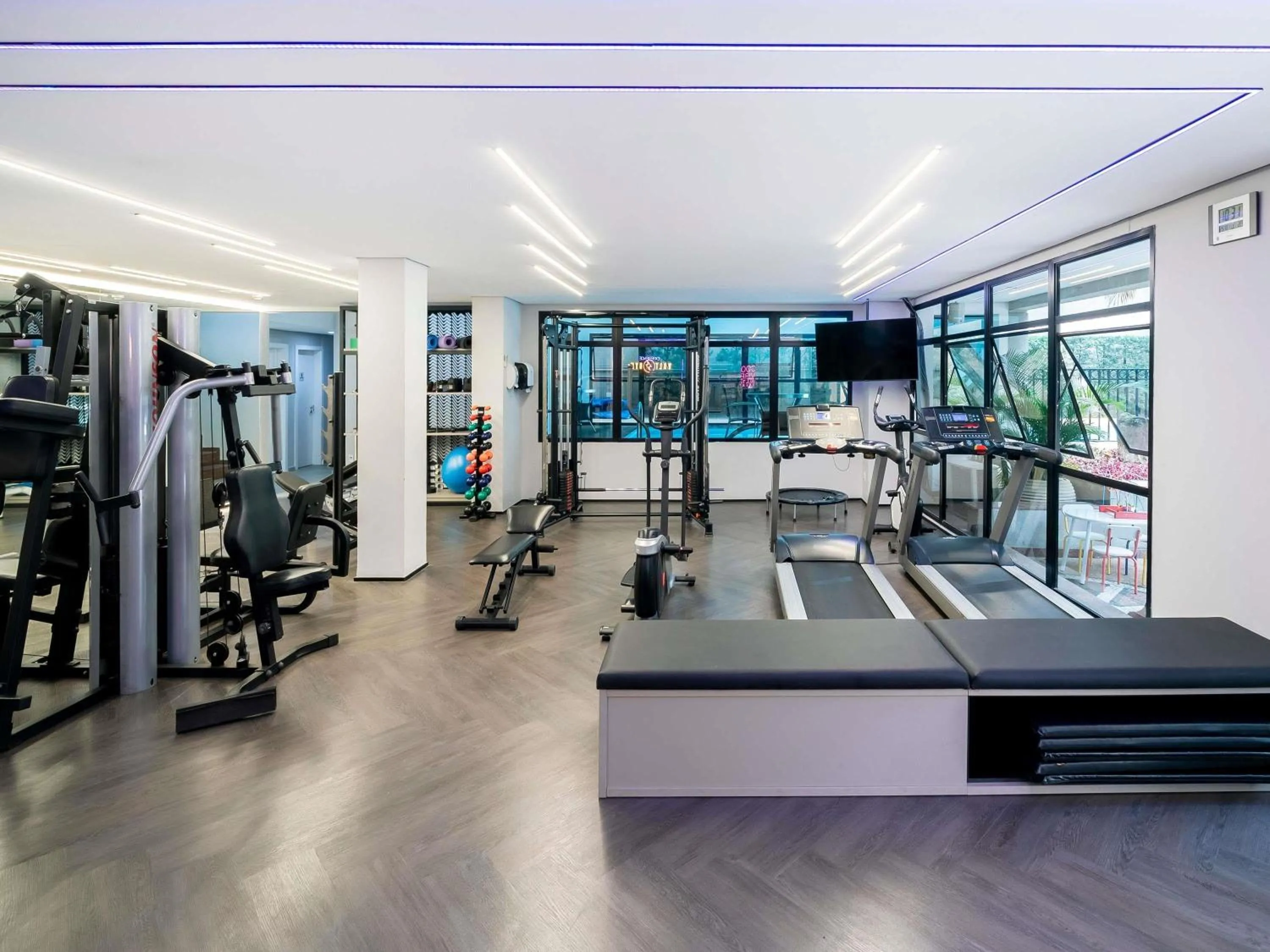 Fitness centre/facilities in Mercure São Paulo Ibirapuera Privilege