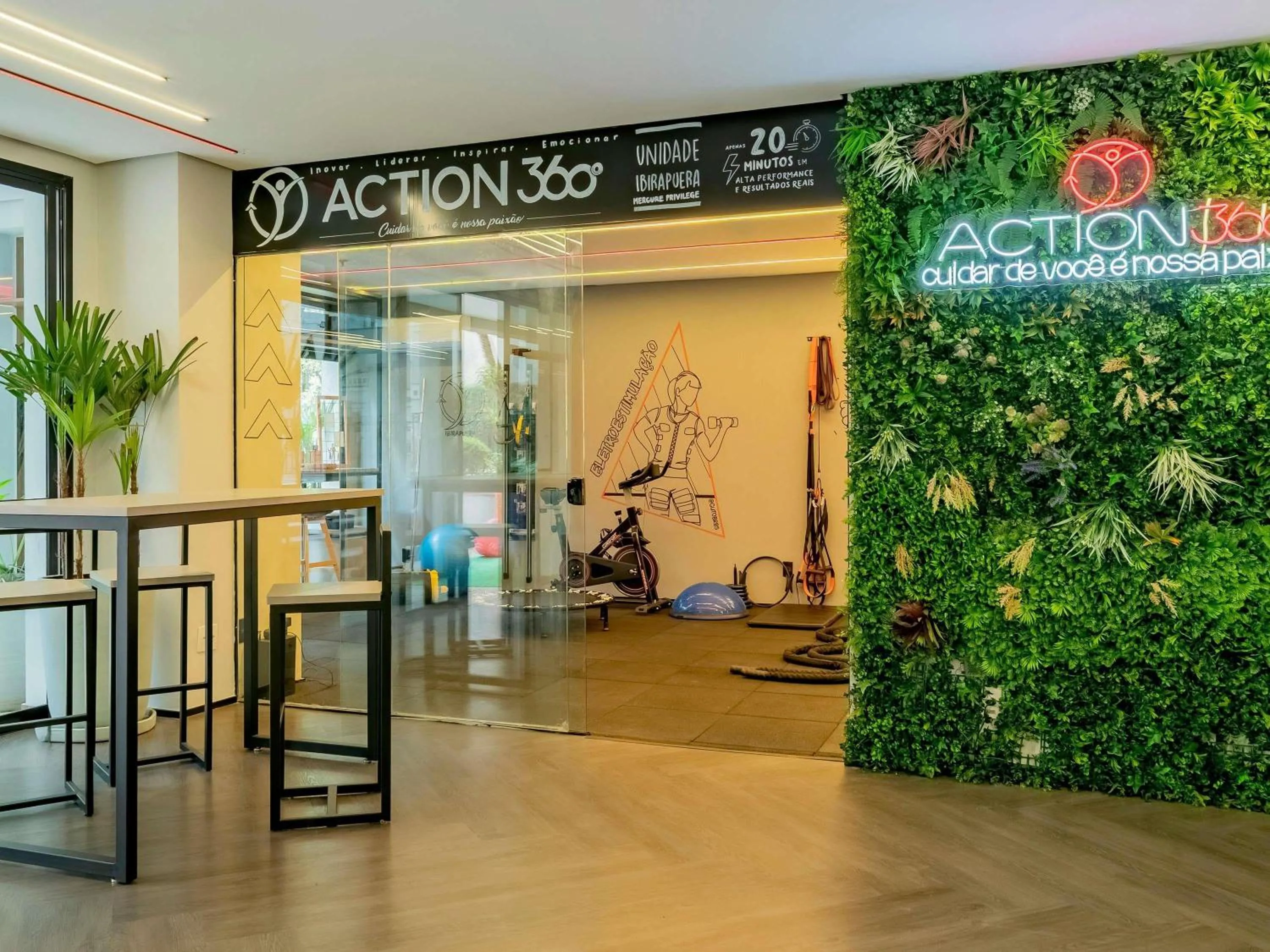 Fitness centre/facilities in Mercure São Paulo Ibirapuera Privilege