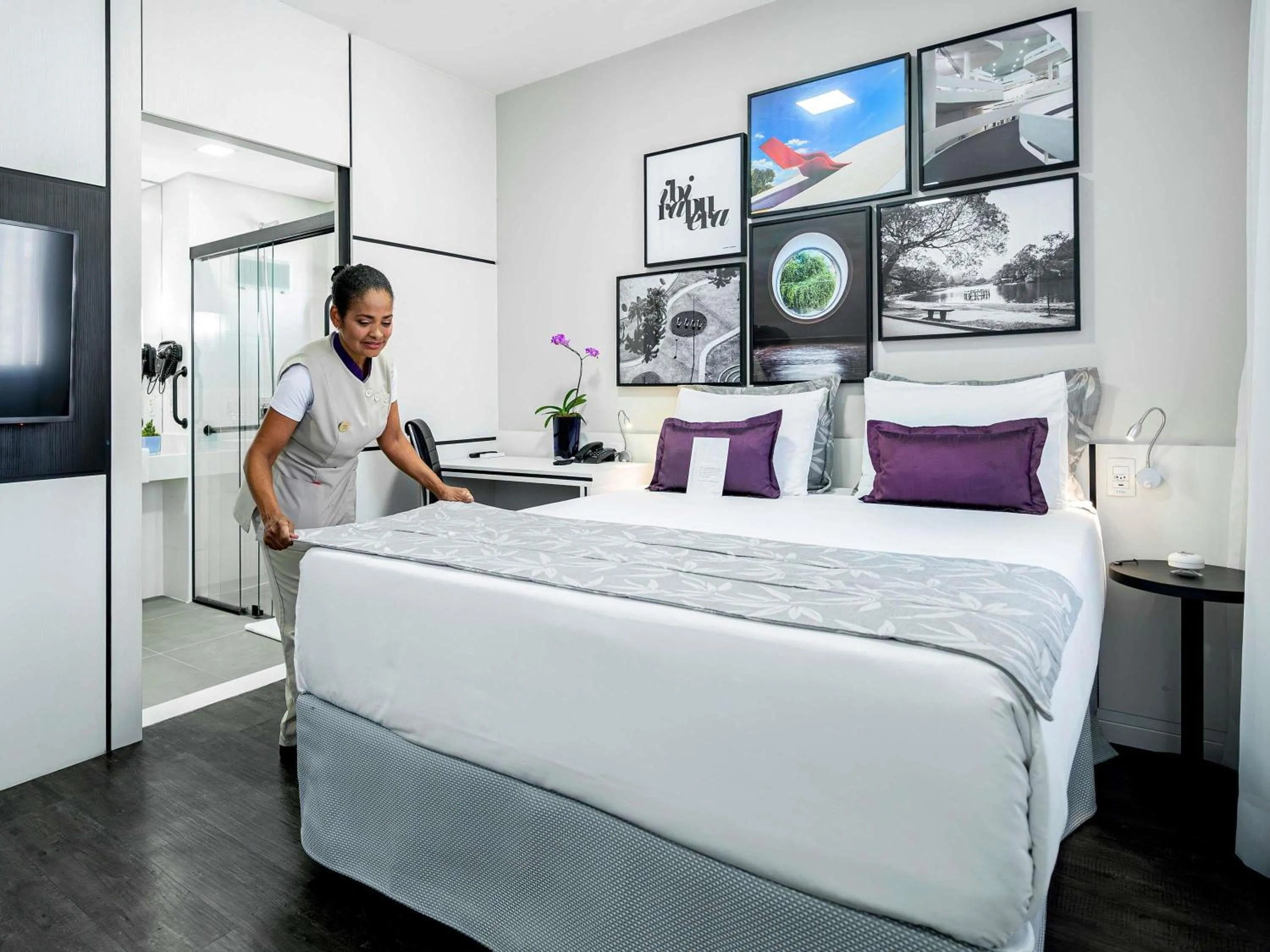 Bedroom, Bed in Mercure São Paulo Ibirapuera Privilege