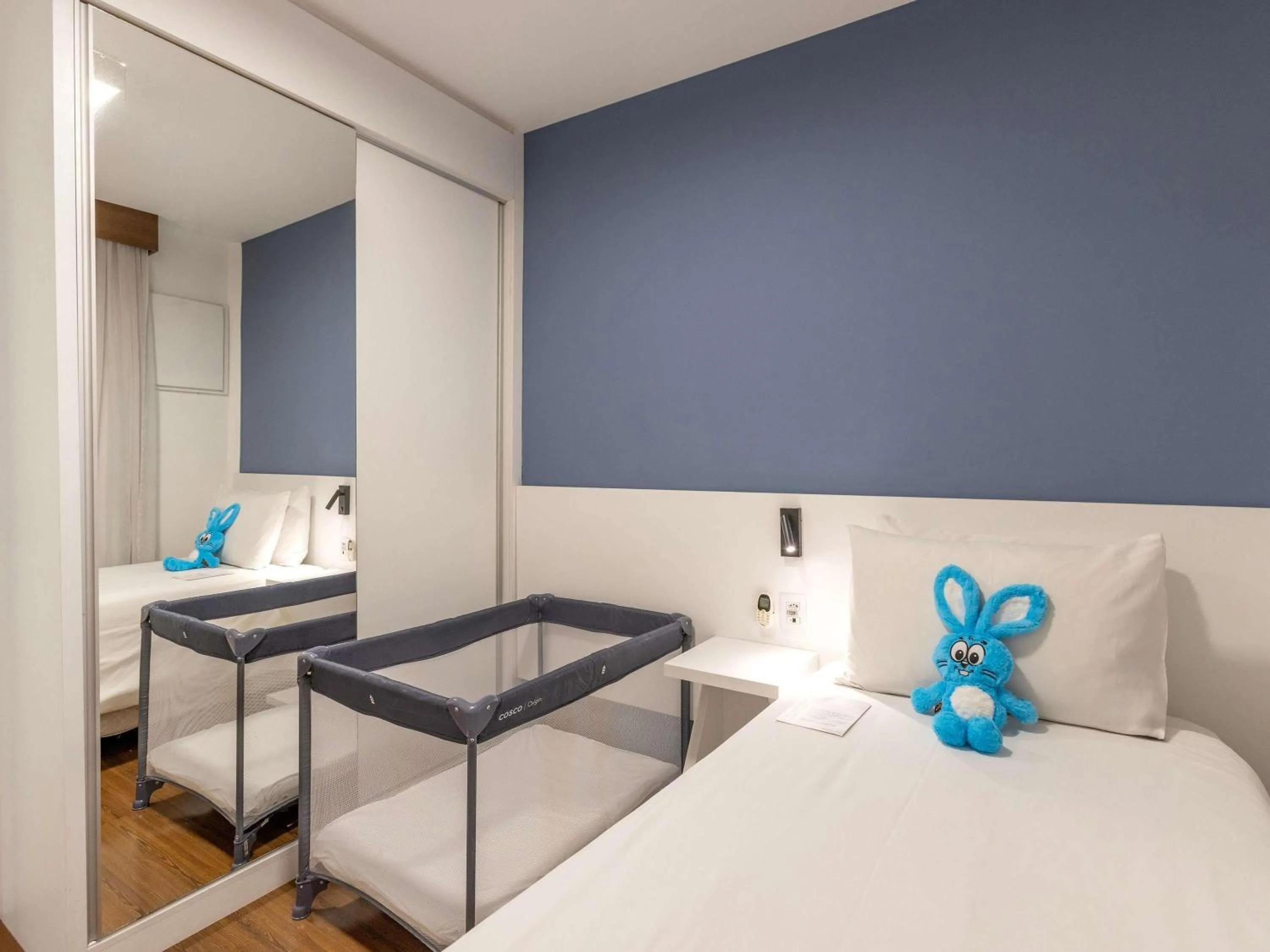 Bedroom, Bed in Mercure Sao Paulo Berrini