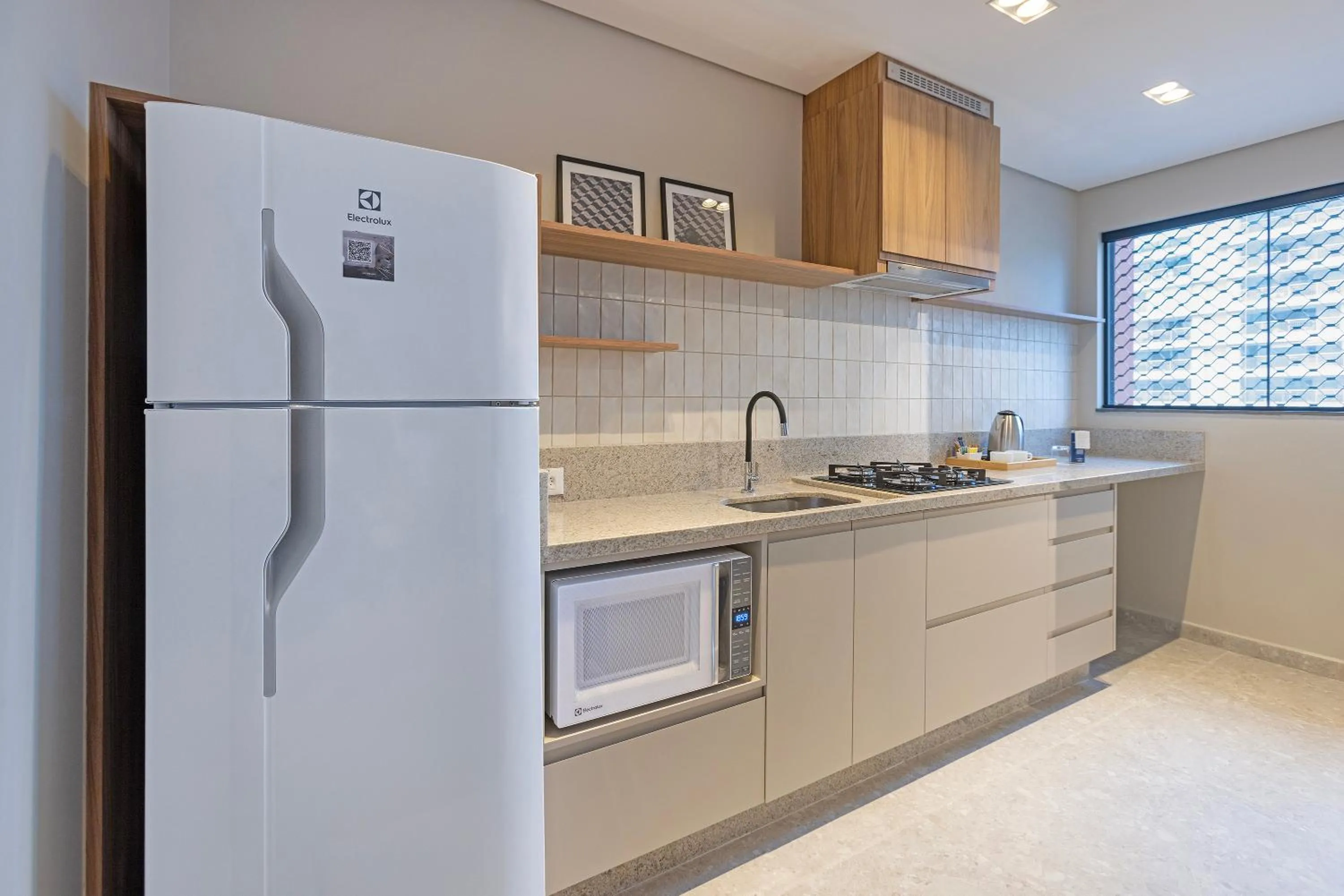 Kitchen or kitchenette in Mercure Sao Paulo Berrini