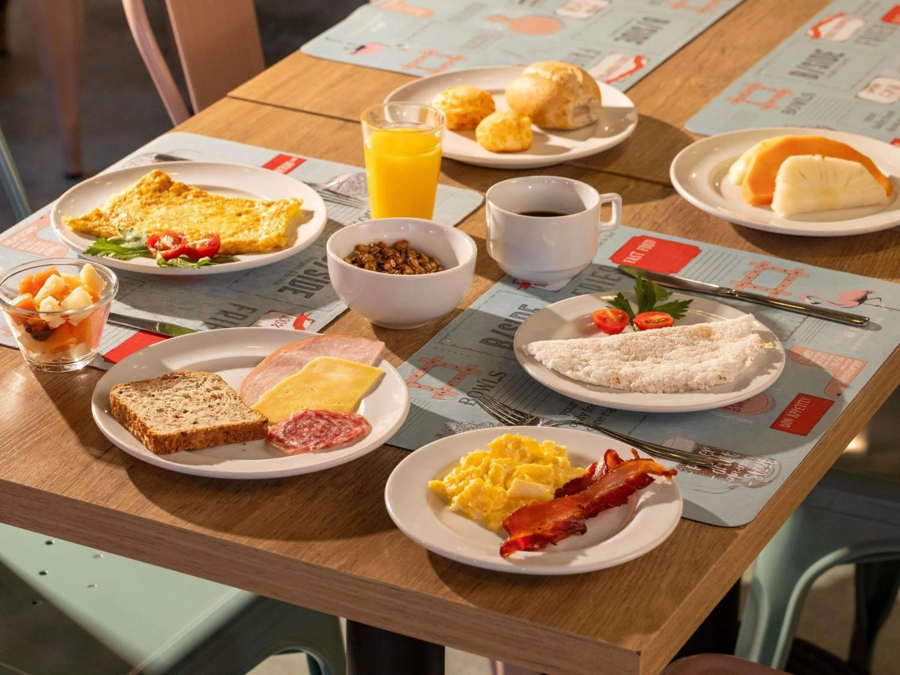 Breakfast in Mercure Sao Paulo Berrini