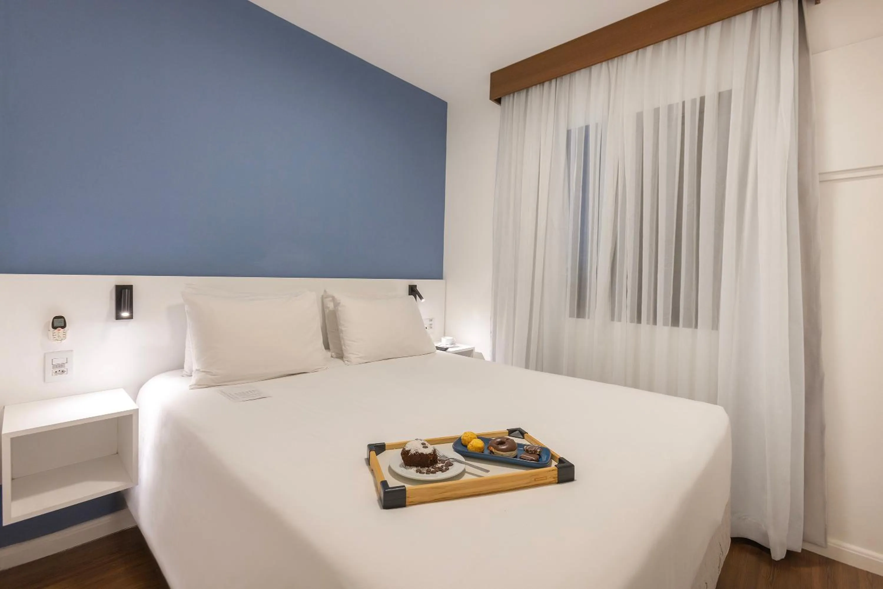 Bed in Mercure Sao Paulo Berrini