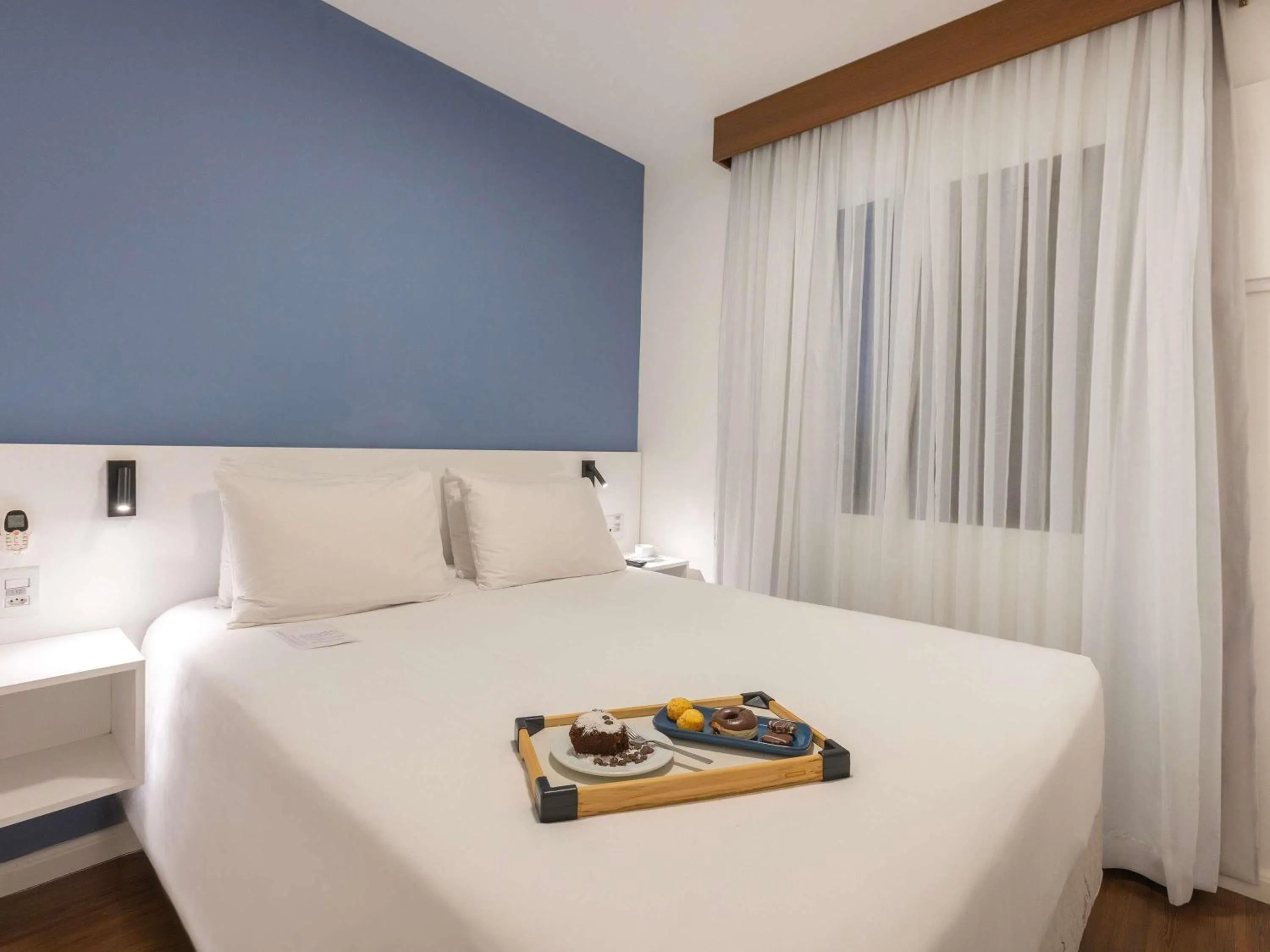 Bedroom, Bed in Mercure Sao Paulo Berrini