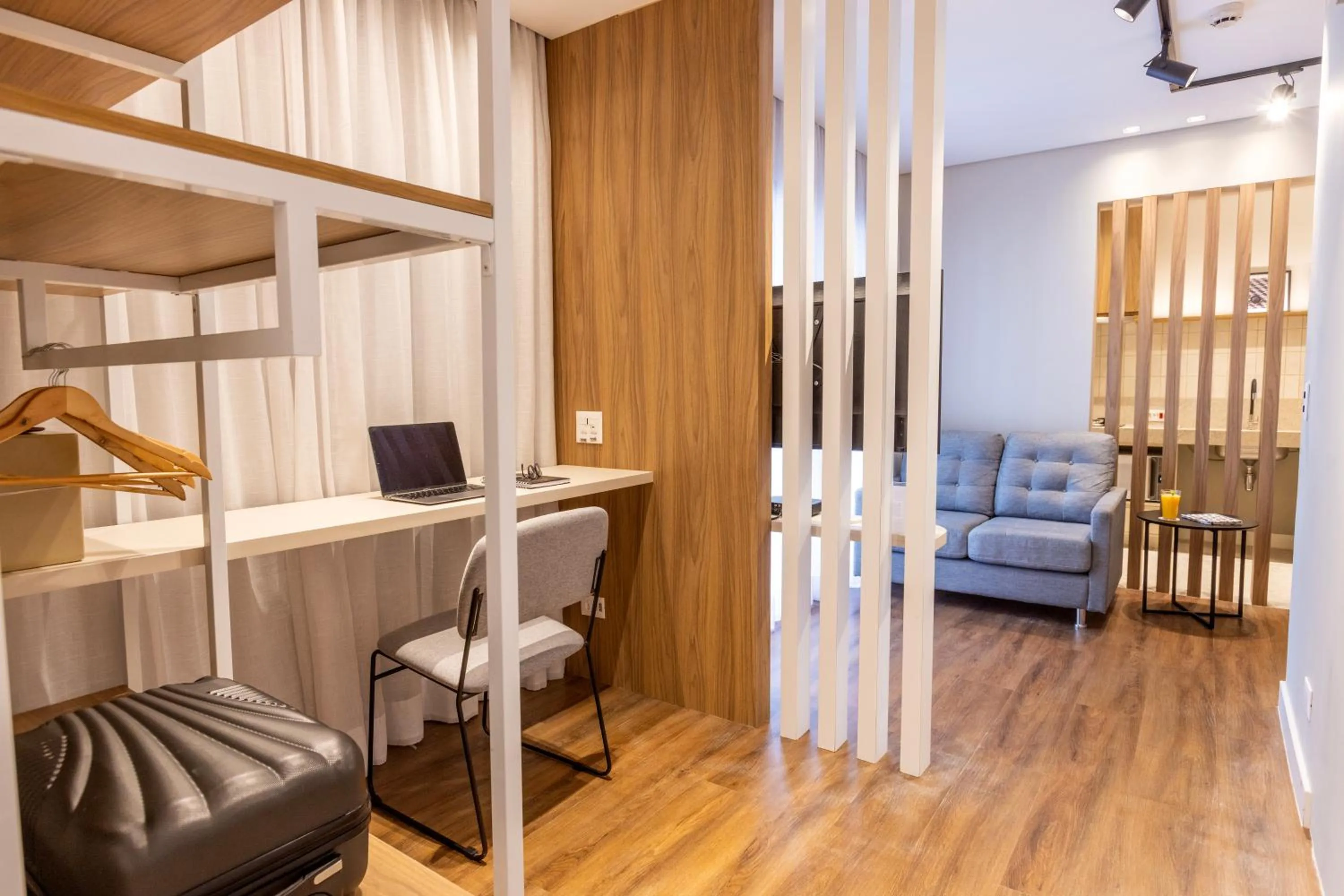 Living room in Mercure Sao Paulo Berrini