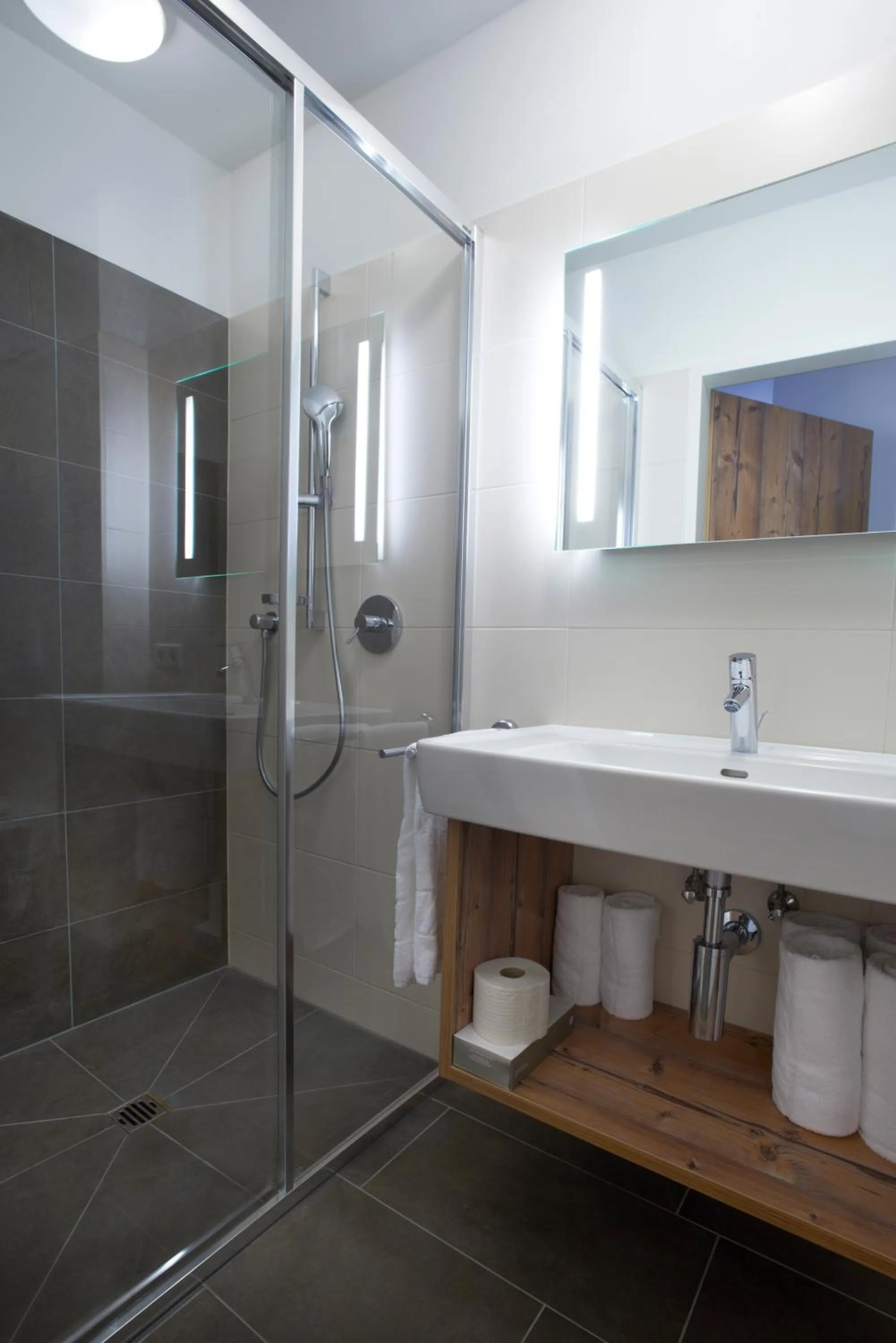 Shower in Ski & Golf Suites Zell am See by Alpin Rentals