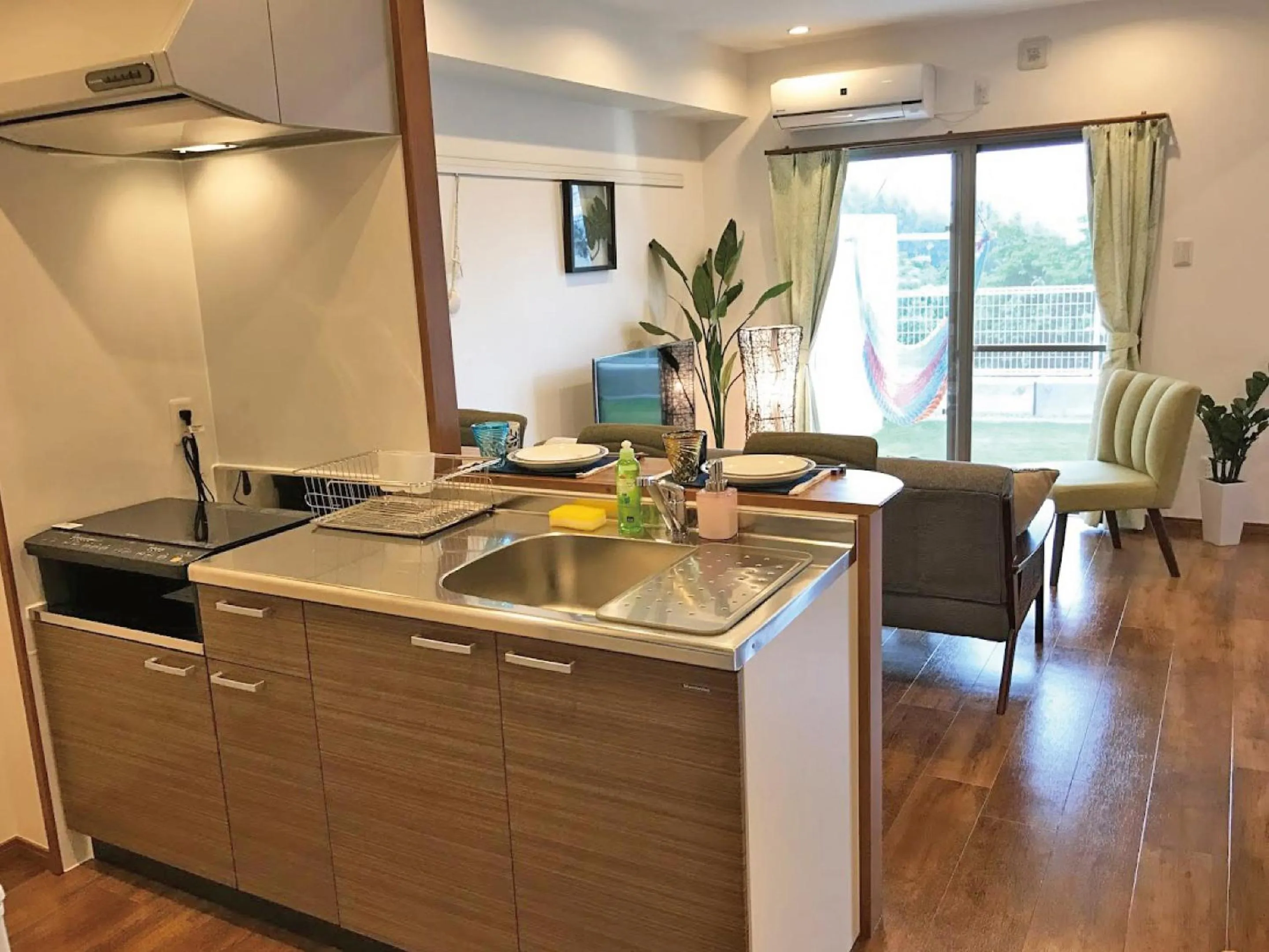 Kitchen or kitchenette in Churaumi Terrace