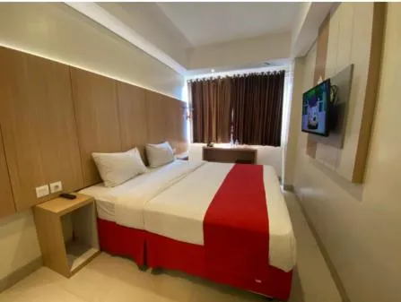 Bed in Hotel Brothers Inn Babarsari