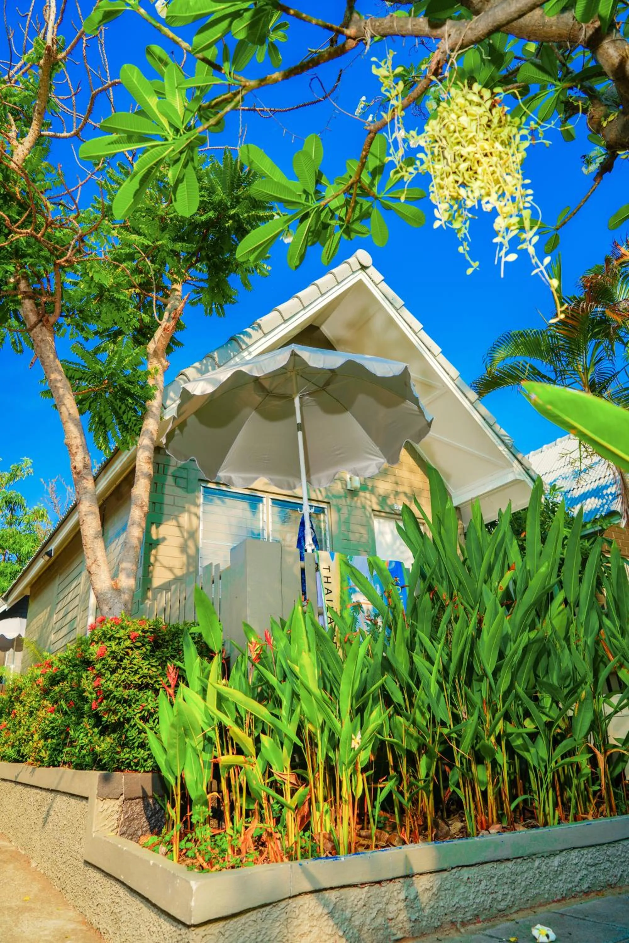 Property building in Luna Hut Resort