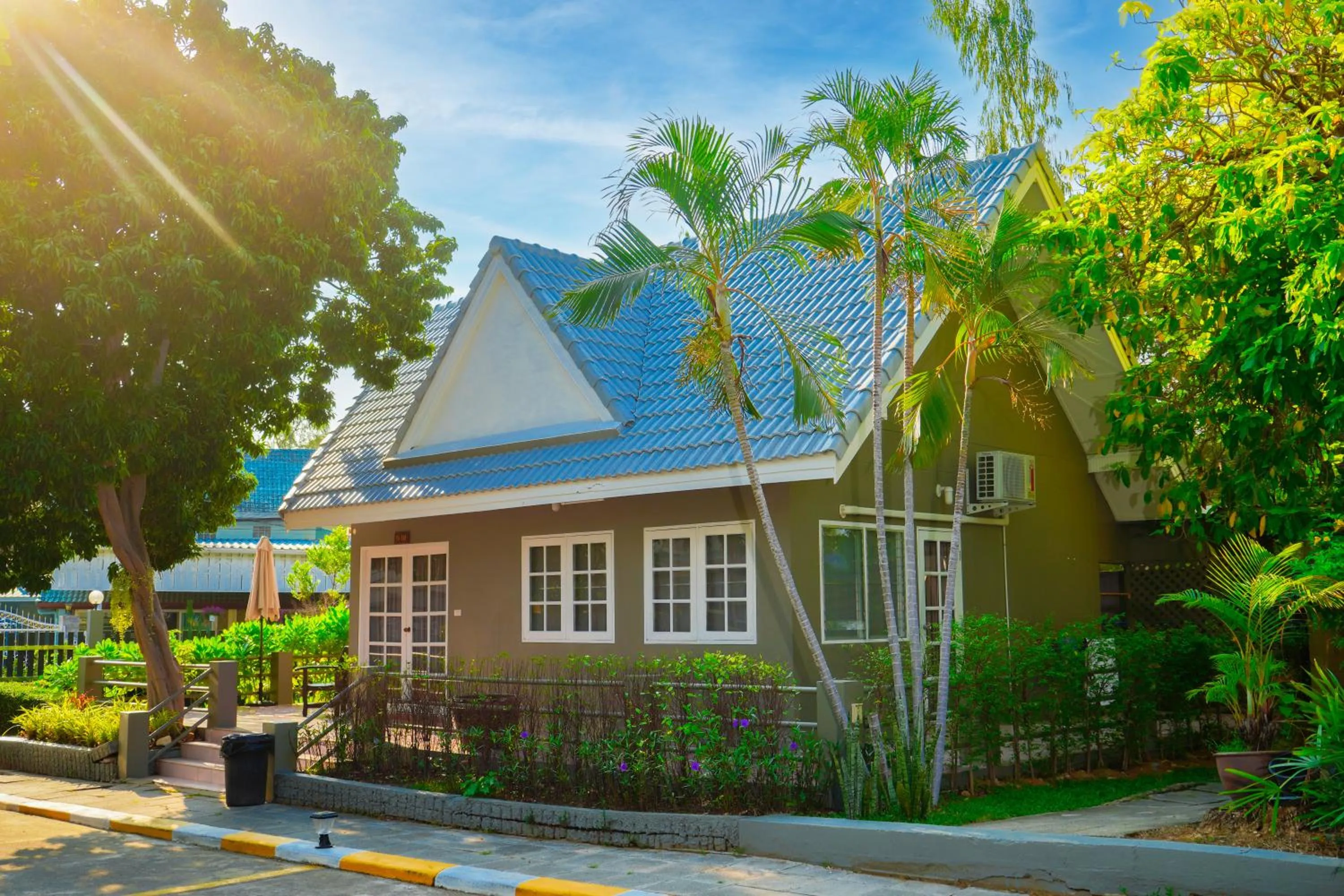 Property building in Luna Hut Resort