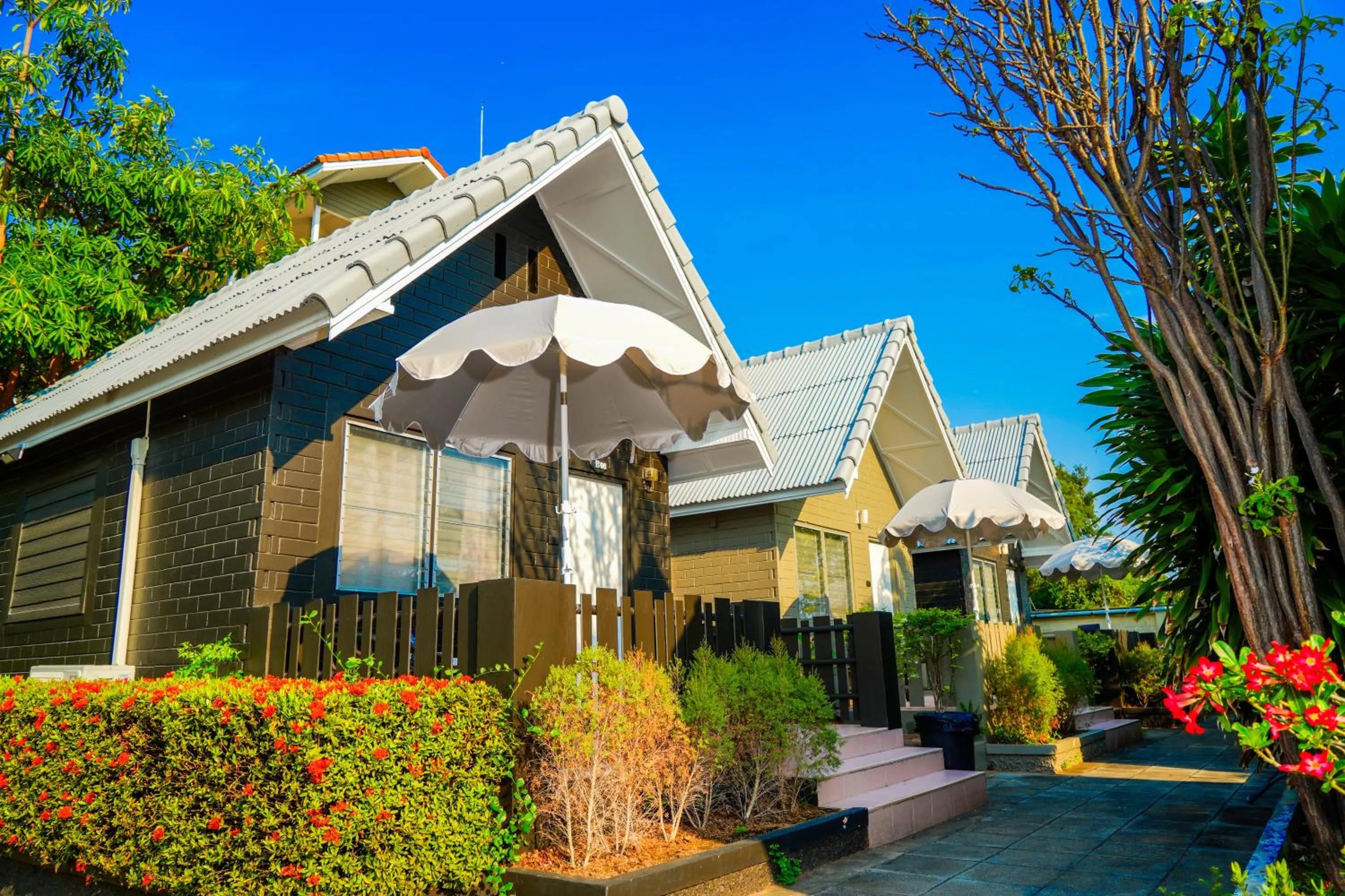 Property building in Luna Hut Resort